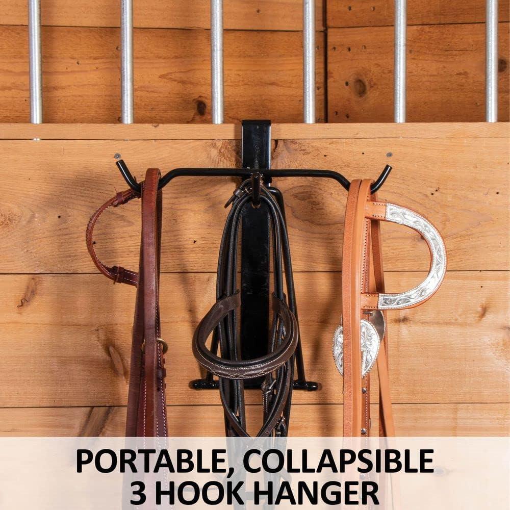 Soporte Utilitario Plegable 3 Ganchos Schneiders - Negro