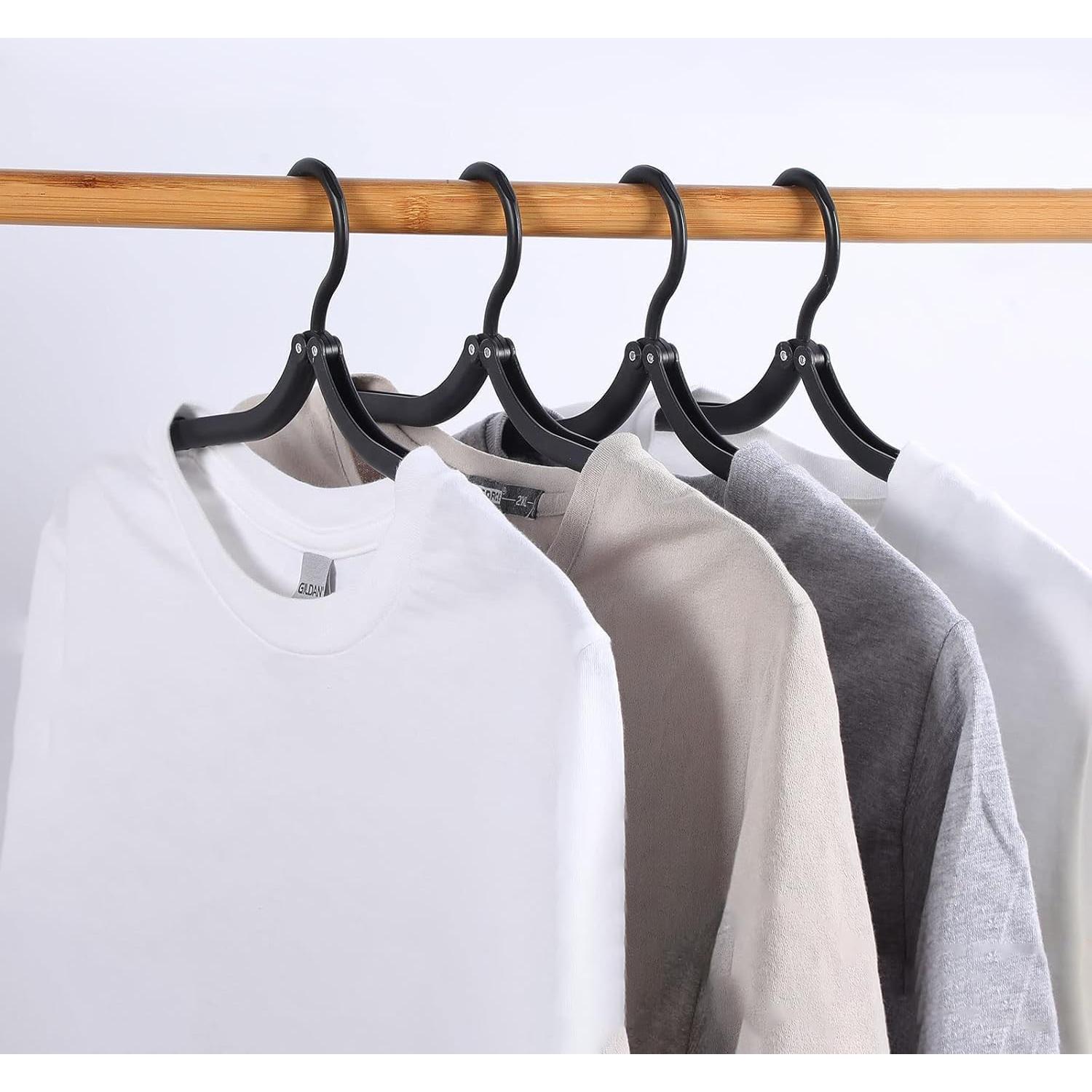 Percha Plegable de Viaje Heshebuy Multifuncional Negra