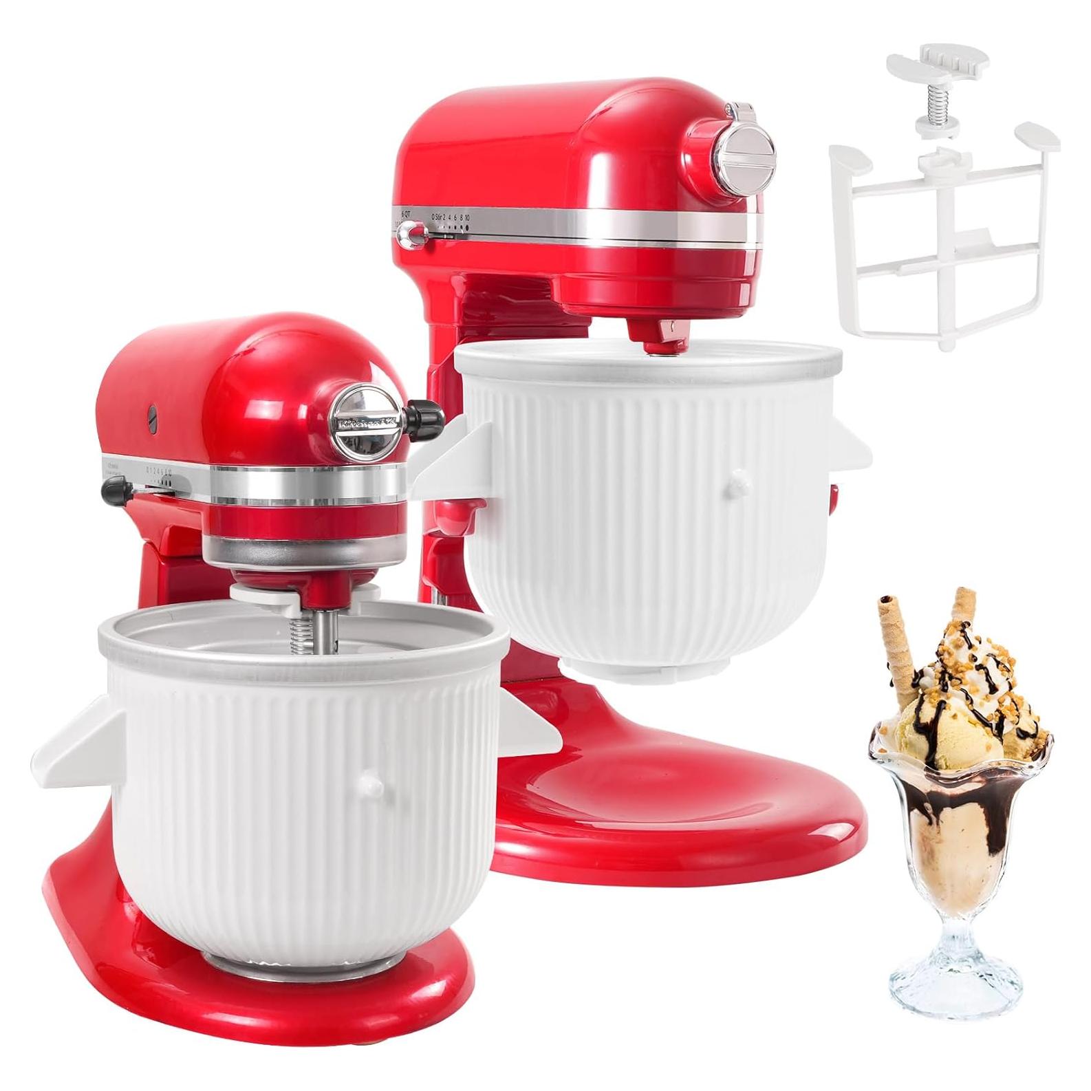 Máquina de Hacer Helados MEILEYII 2 Cuartos para Kitchenaid