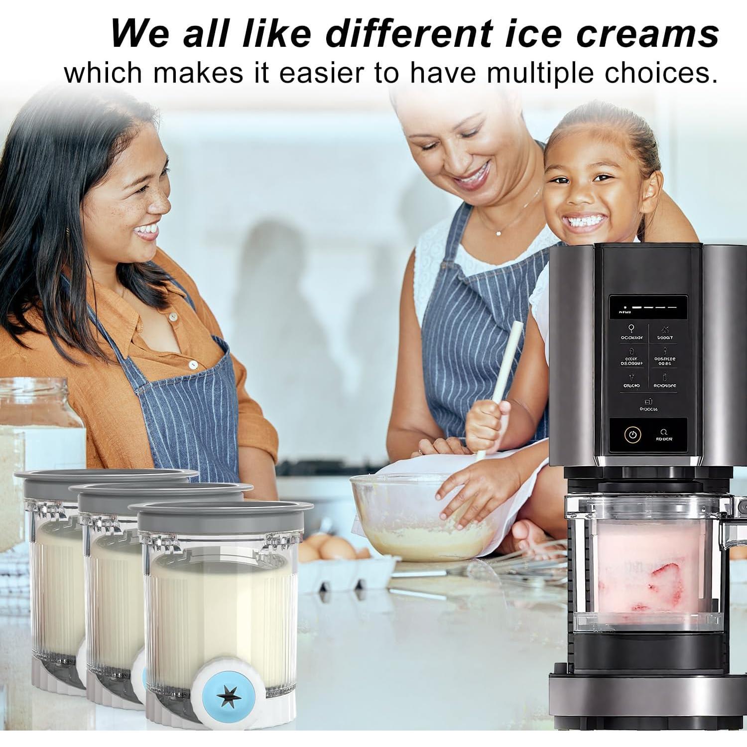 Boquillas de Repuesto Ninja CREAMI Fukaisu - 3 Piezas Azul