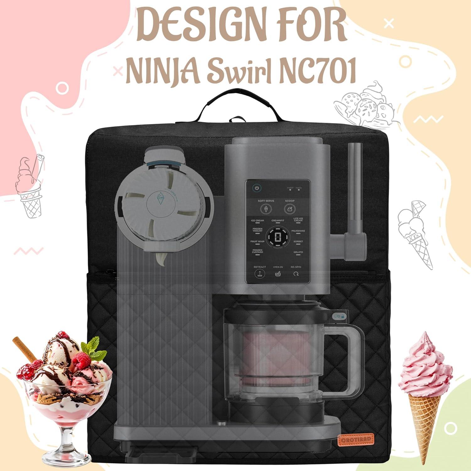 Funda de Polvo CROTIRAD para Máquina de Helado Ninja Swirl