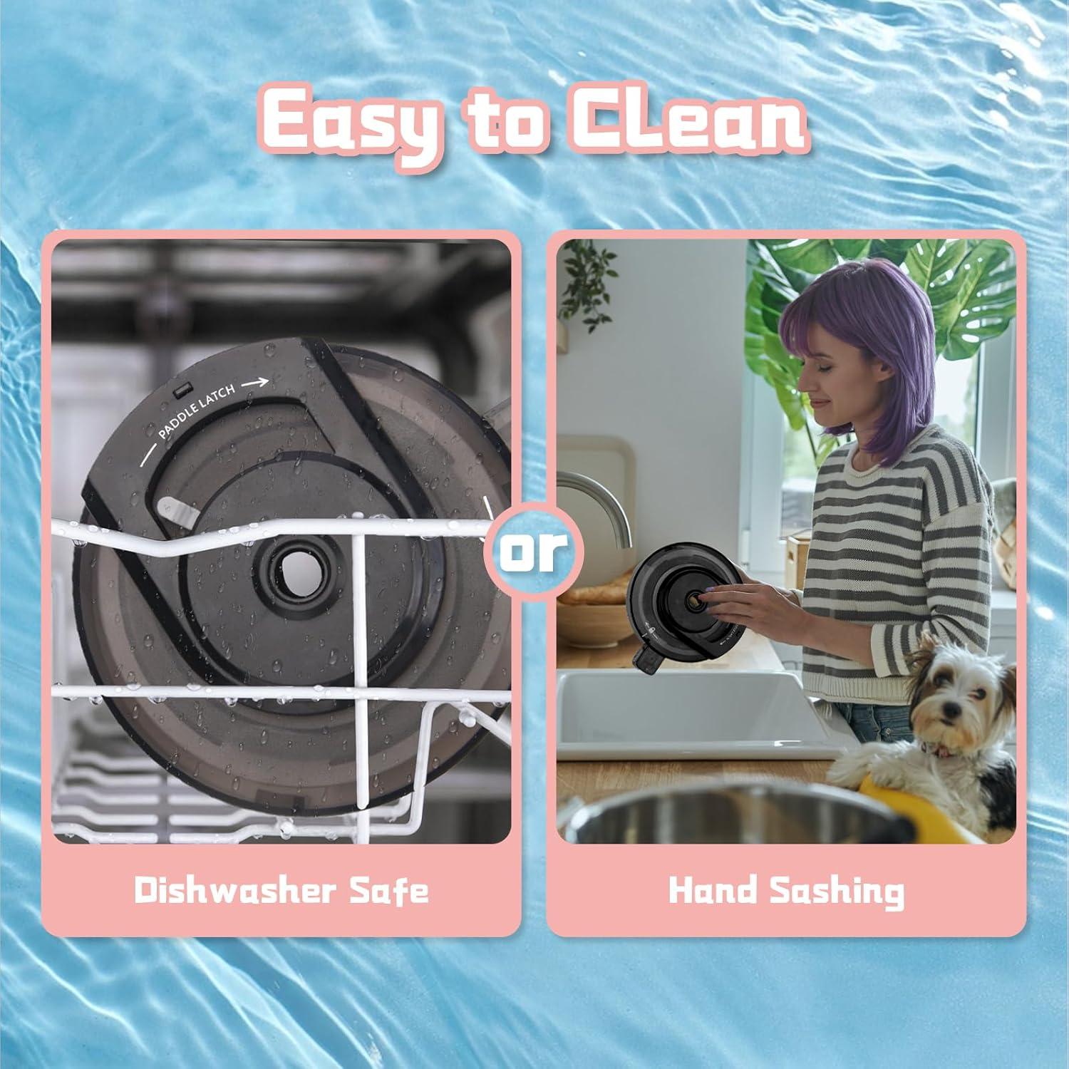 Tapa de Tazón Exterior Repuesto FIIOEOY NC500/NC501 Apta Lavavajillas