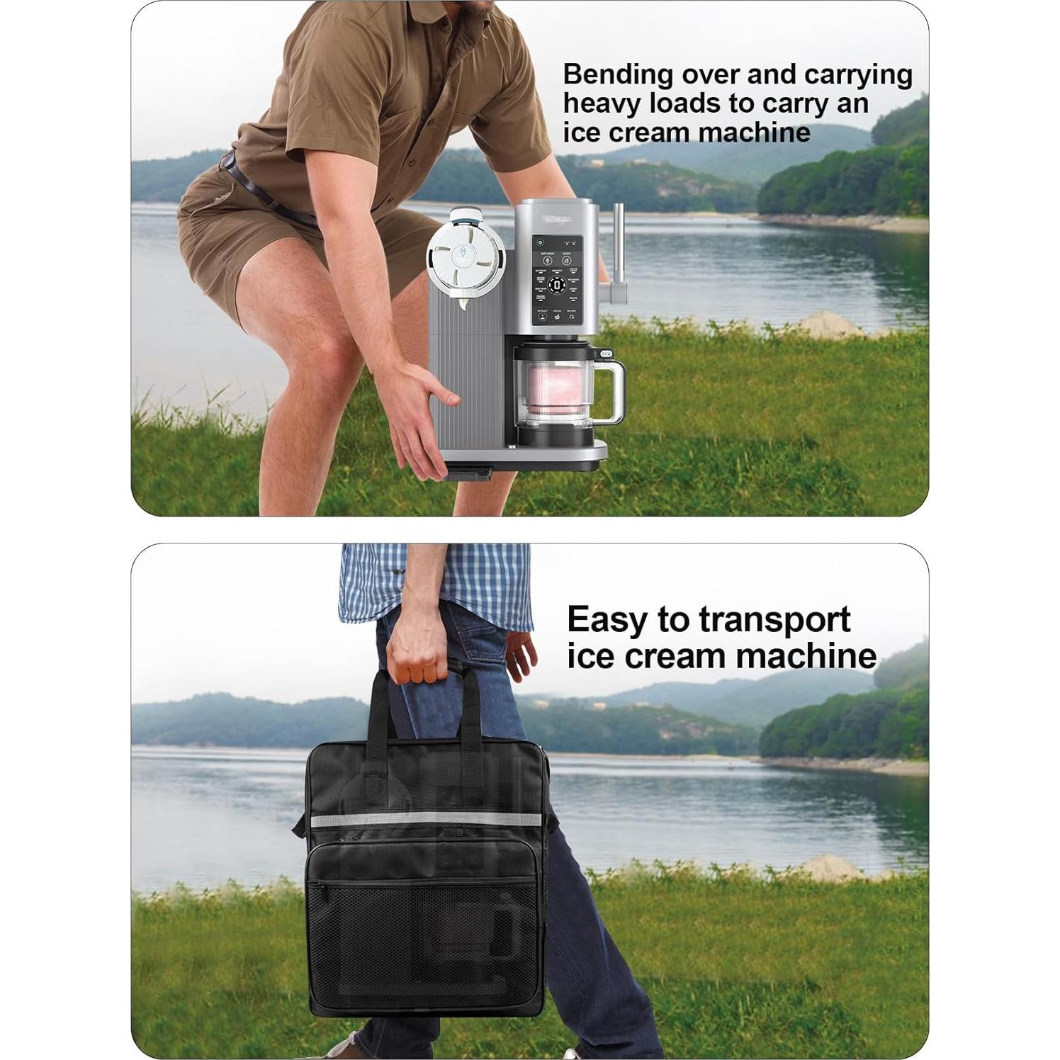 Bolsa de Transporte para Máquina de Helados CREAMi Ninja NC701 40.9x27.9cm