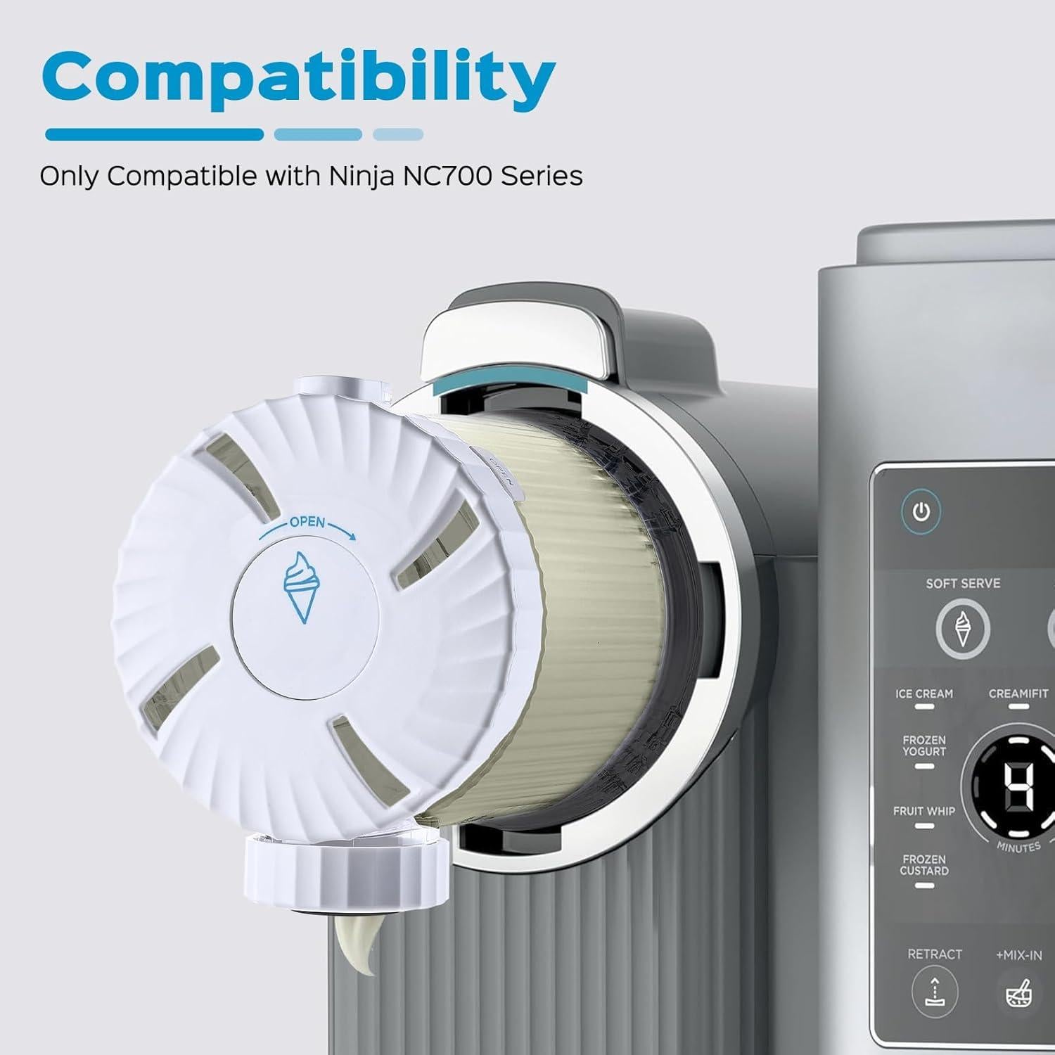 Recipientes Vione 2pack para Ninja Swirl NC700 - BPA Free