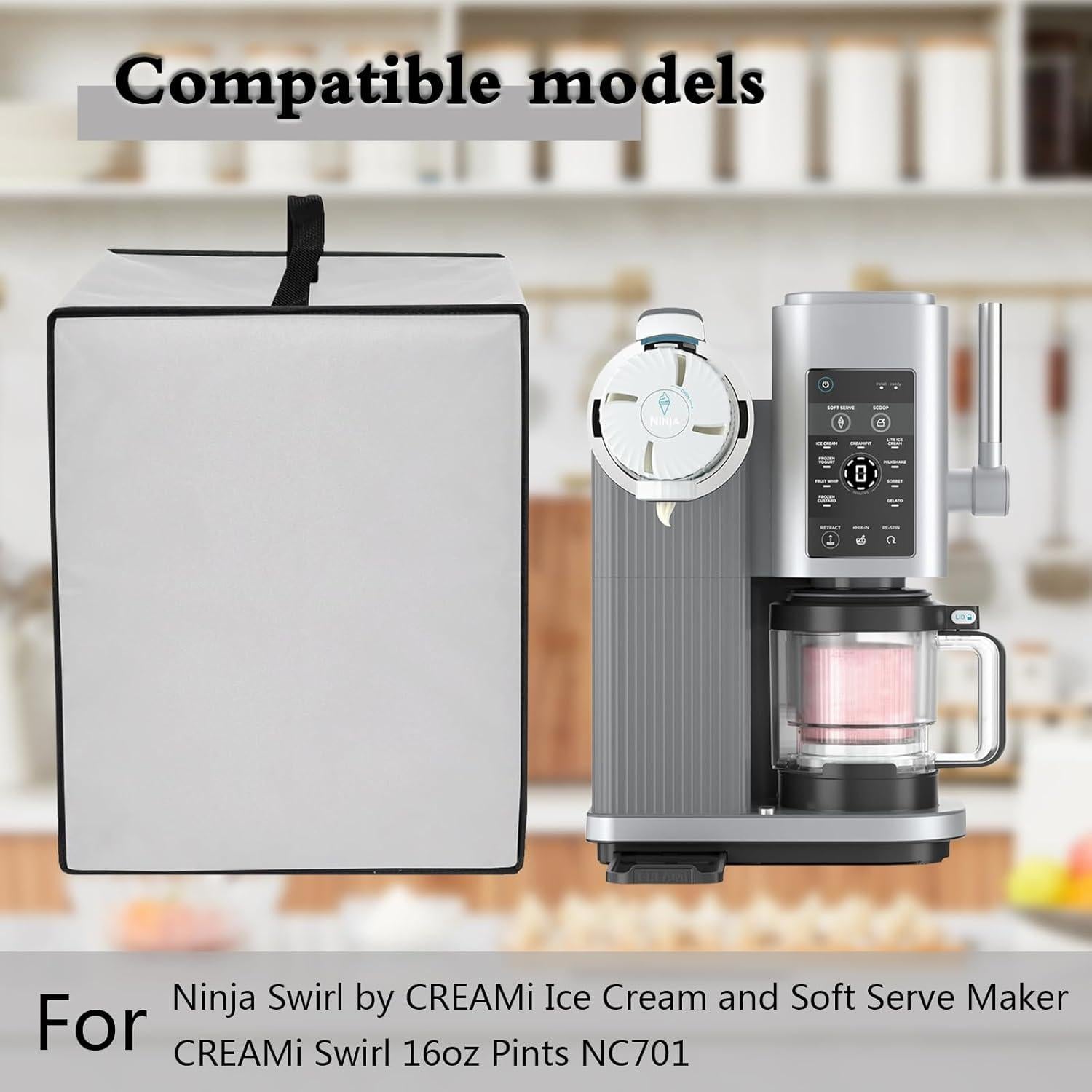 Cubierta Impermeable para Máquina de Helados Ninja CREAMi 701