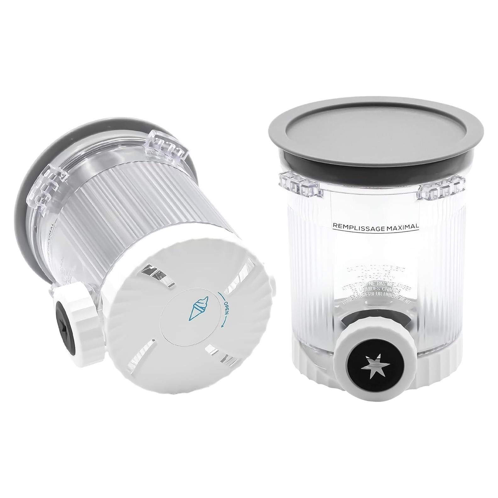 Juego de Pints y Tapas Ninja CREAMi NC700, 2 Unidades, Libre BPA