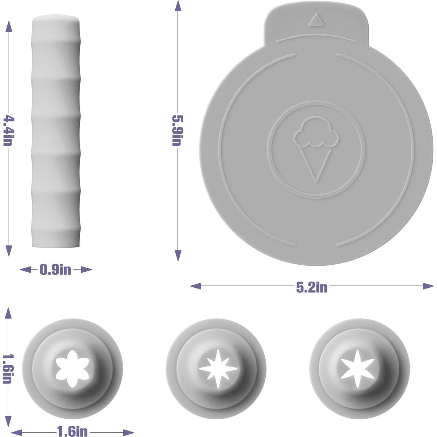 Tapa Selladora a Prueba de Polvo Palksky para Ninja Swirl