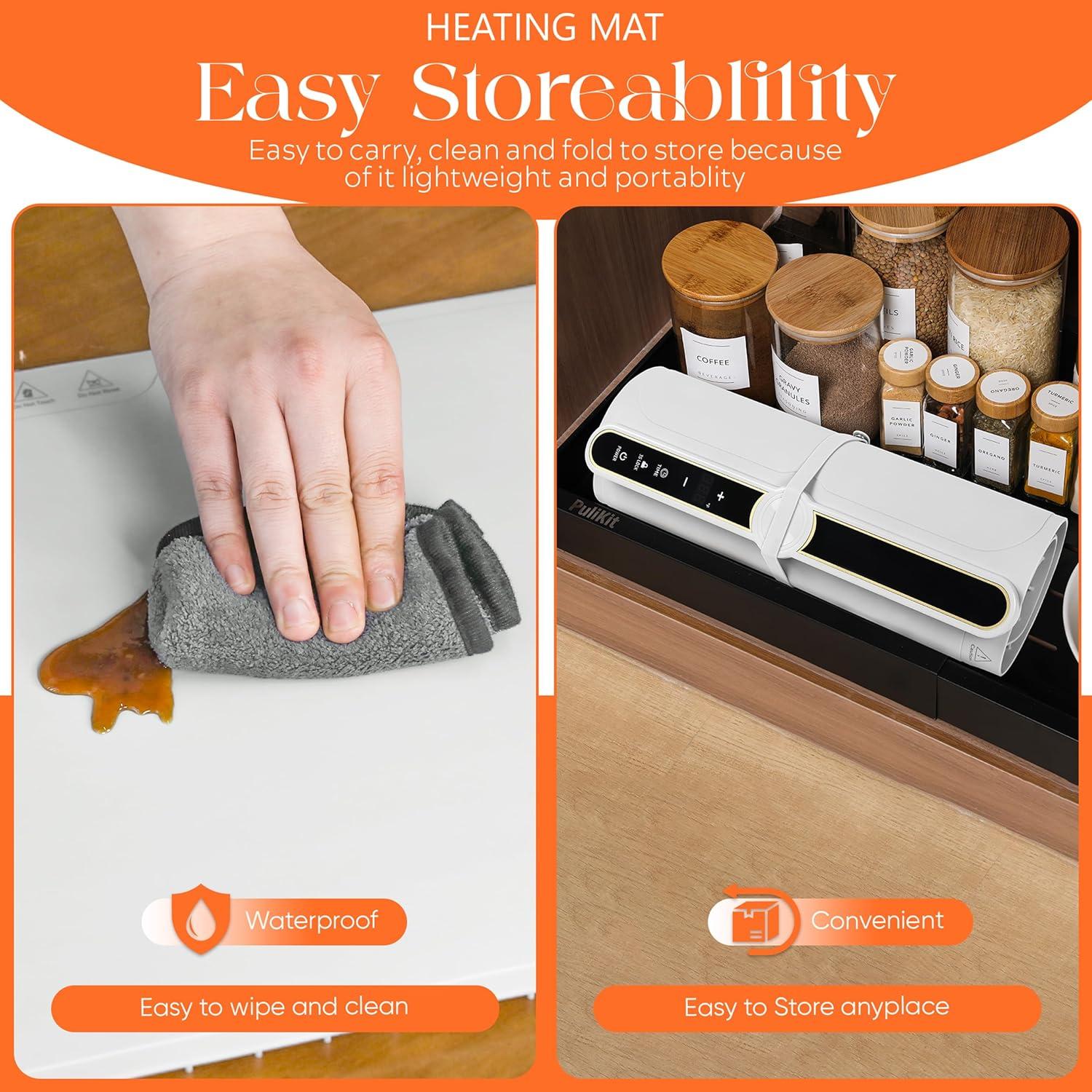 Alfombrilla Calentadora de Comida Nexo 60x38 cm con Grafeno