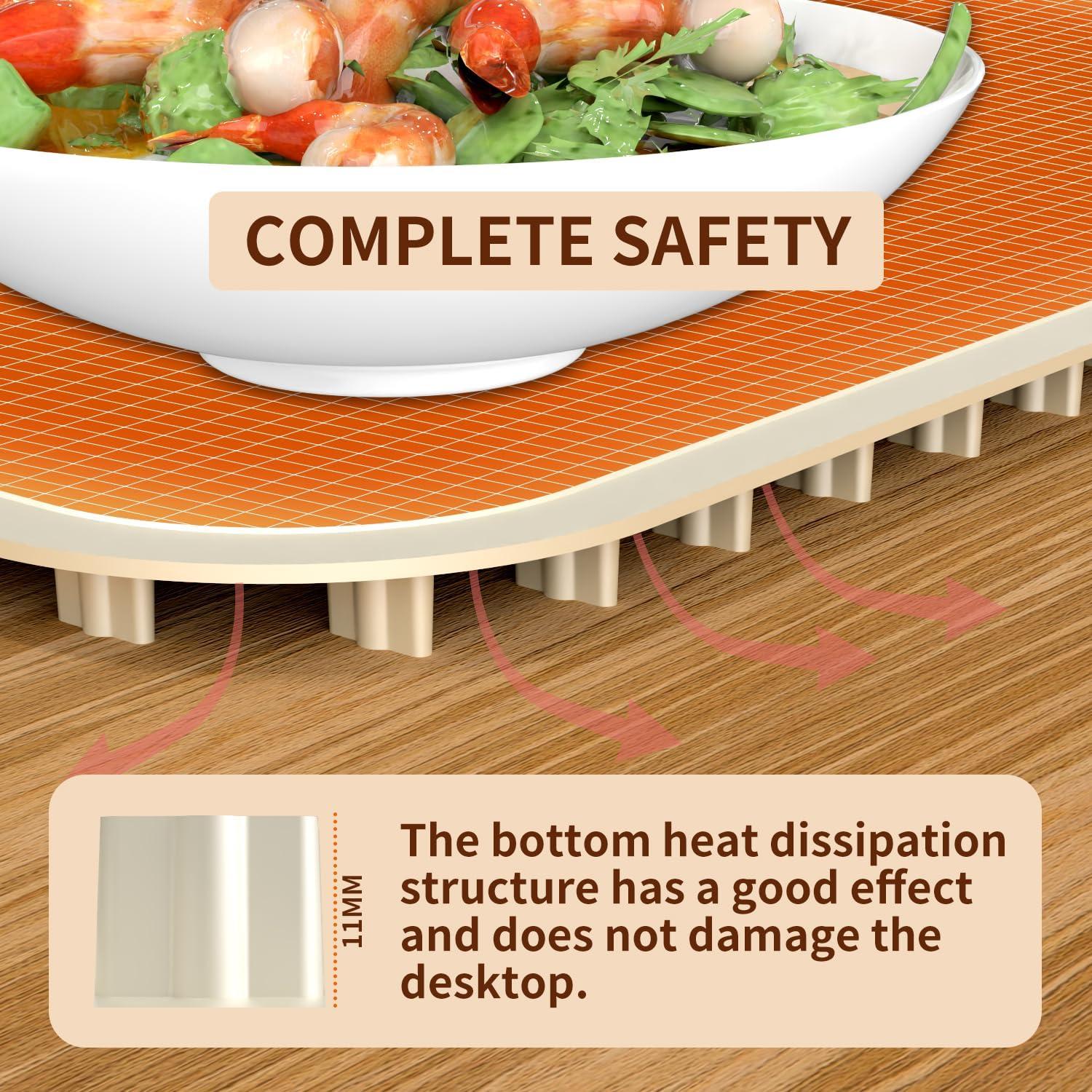 Alfombrilla Calentadora Eléctrica Dongguan 60x38cm Beige