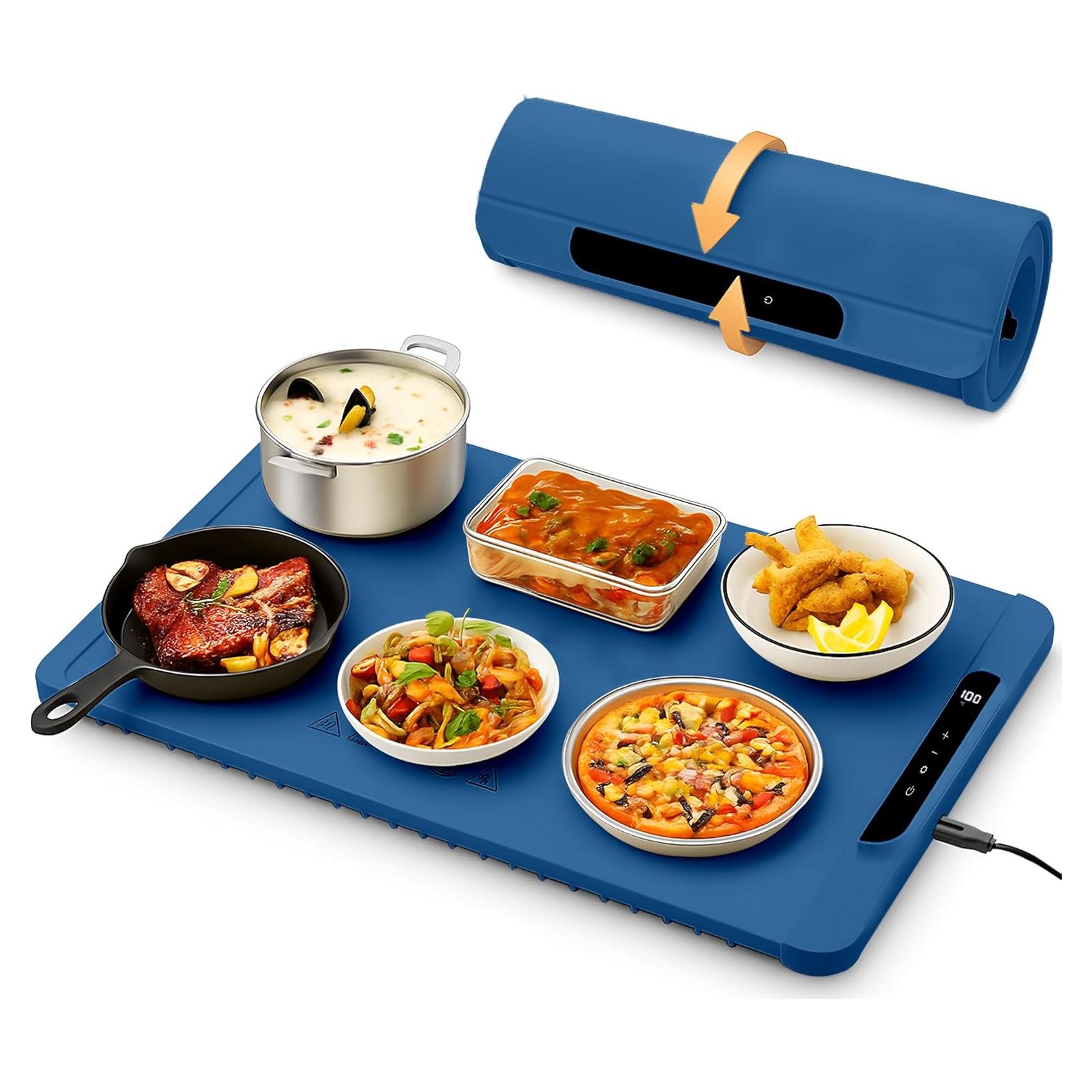 Bandeja Calentadora Eléctrica Jewelcare 63.5x30.5cm Azul