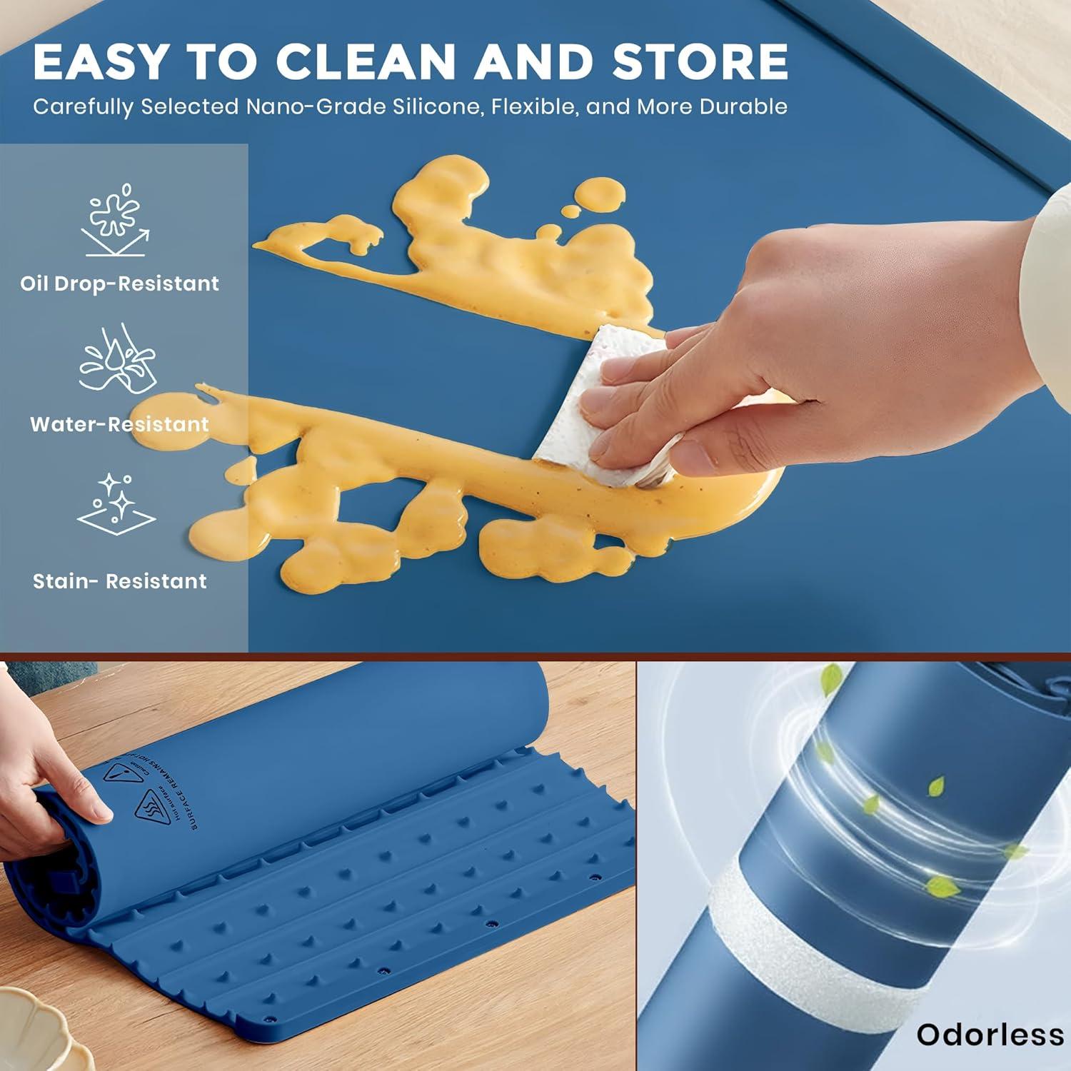 Bandeja Calentadora Eléctrica Jewelcare 63.5x30.5cm Azul