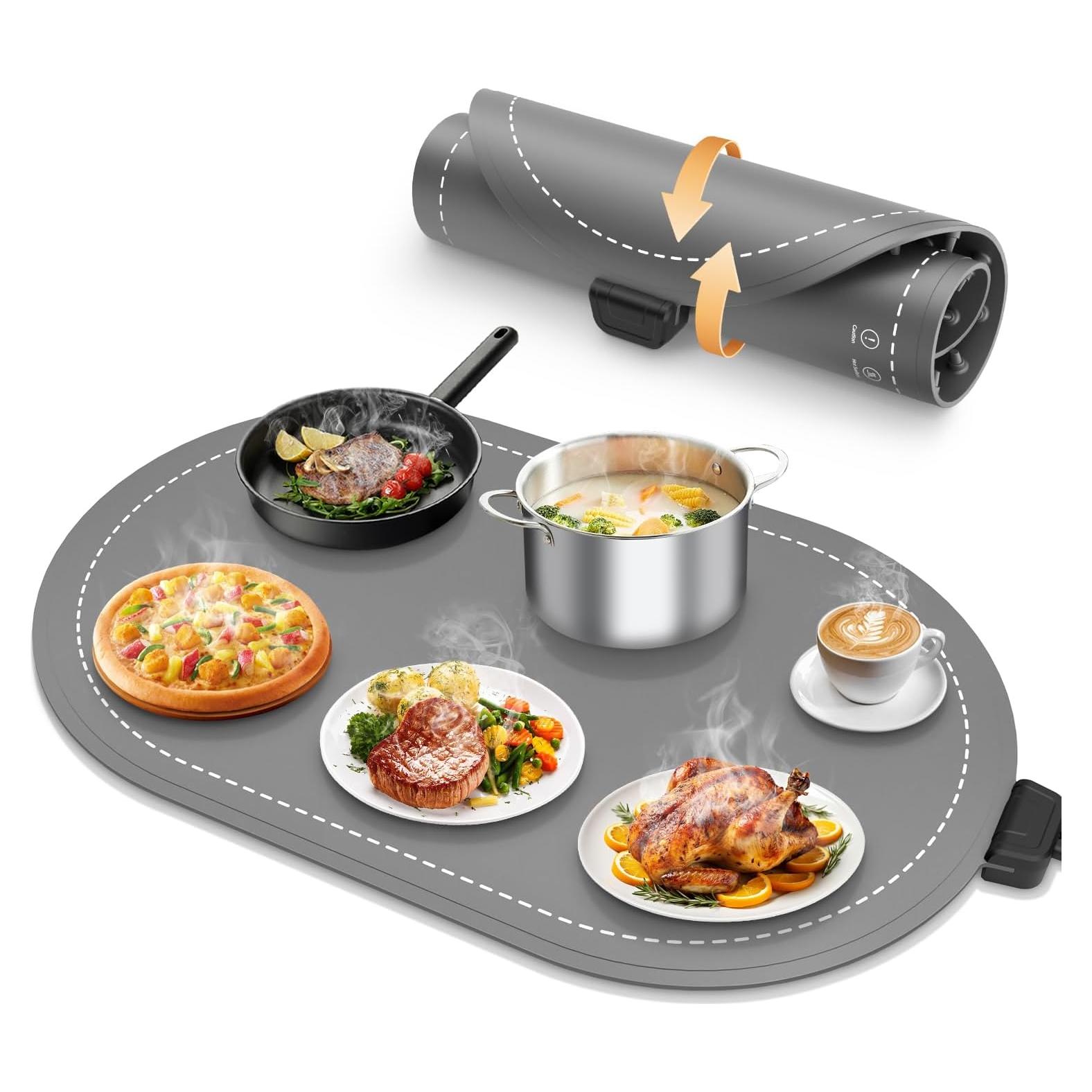 Alfombrilla Calentadora de Comida Seenlast 1.44kg Silicona