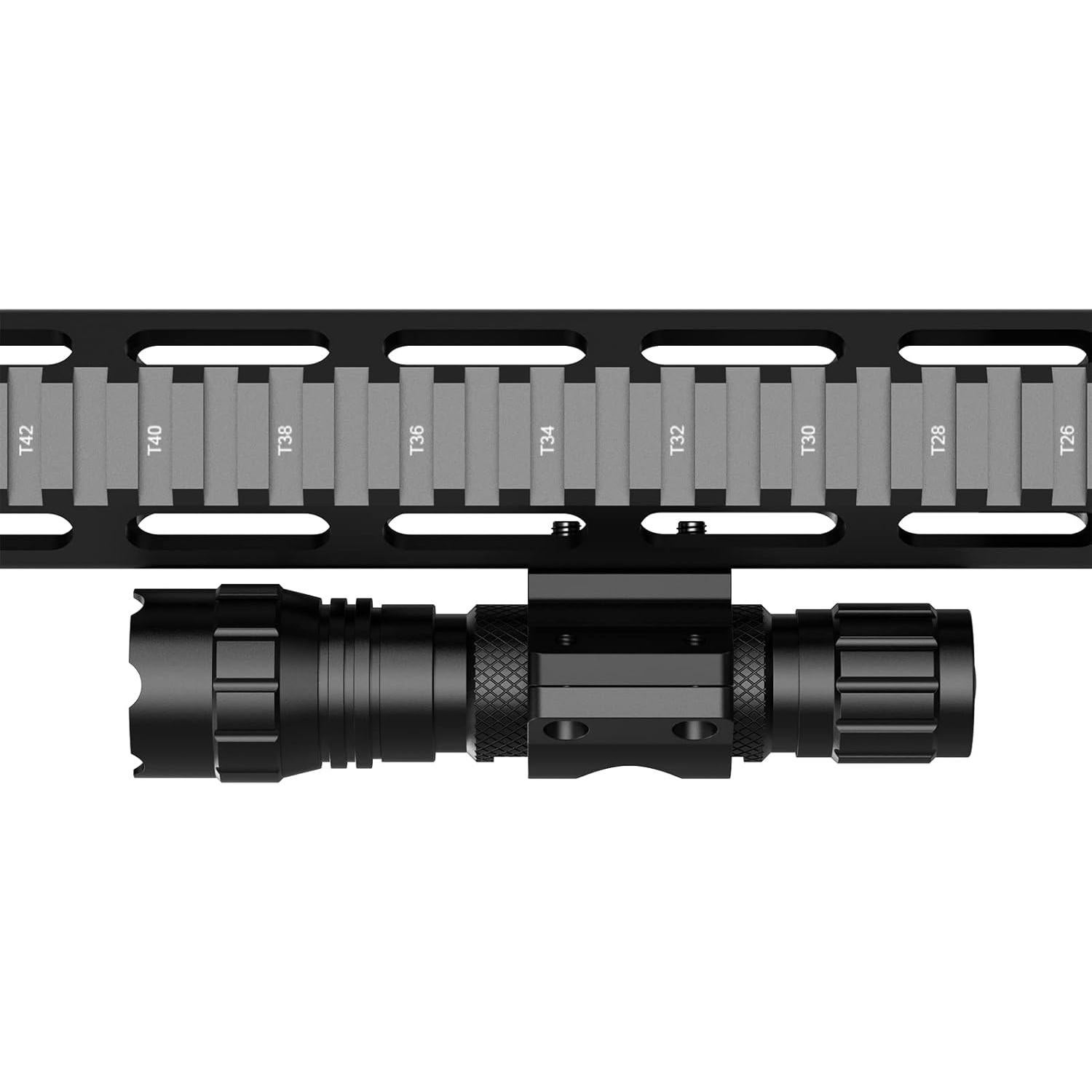 Soporte de Linterna M Lock Fyland 1 Pulgada Aluminio Negro