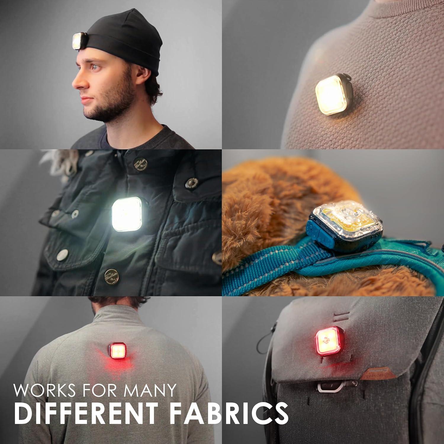 Linterna LED de Seguridad MEOLIGHT PRO 500 Lúmenes - Accesorios para Correr y Bicicletas