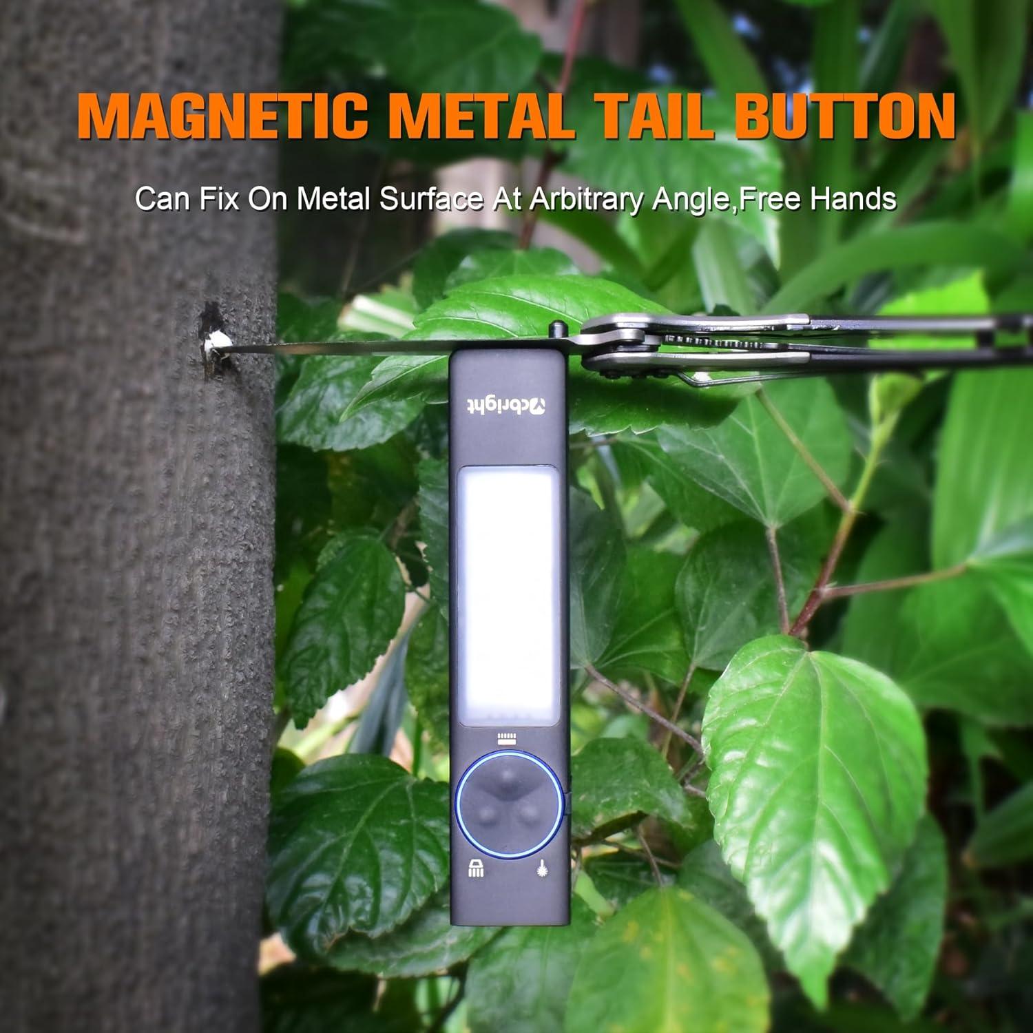 Linterna Plana Recargable Ycbright YC8001 1000 Lúmenes LED