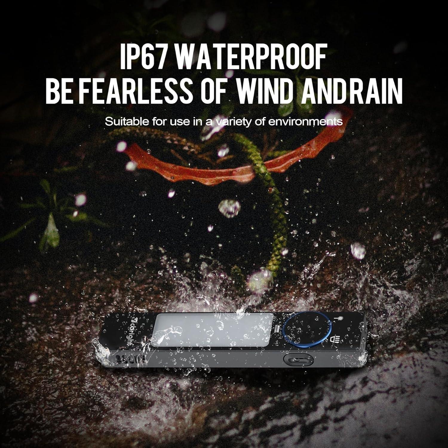 Linterna Plana Recargable Ycbright YC8001 1000 Lúmenes LED