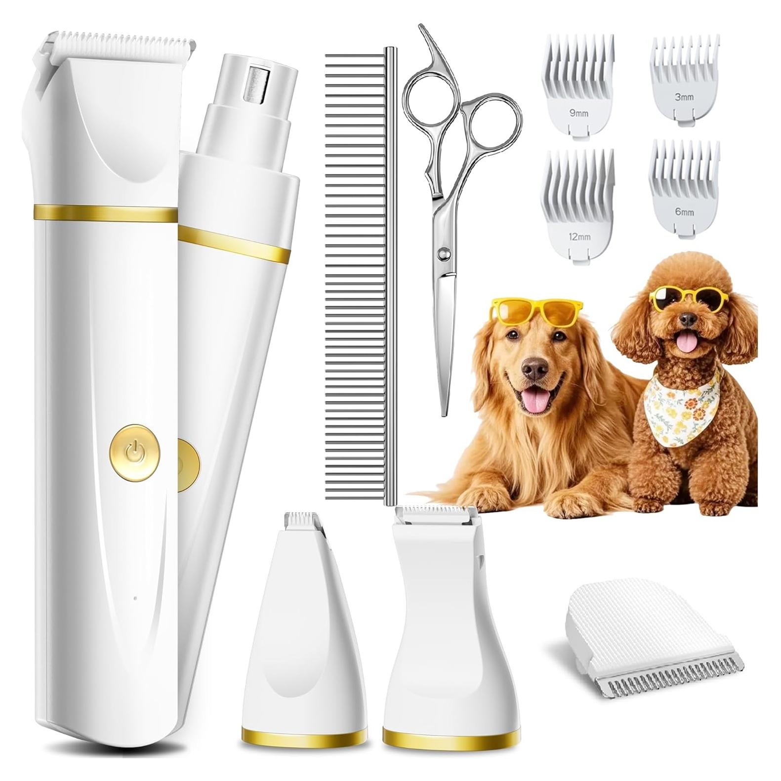Kit de Aseo para Perros Unibono YP-7116 Recortadora Silenciosa
