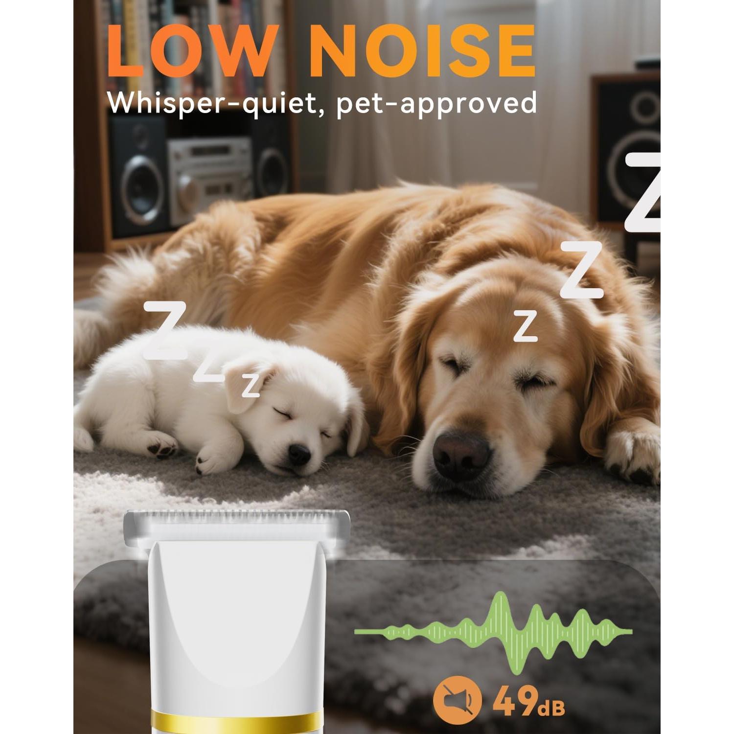 Kit de Aseo para Perros Unibono YP-7116 Recortadora Silenciosa