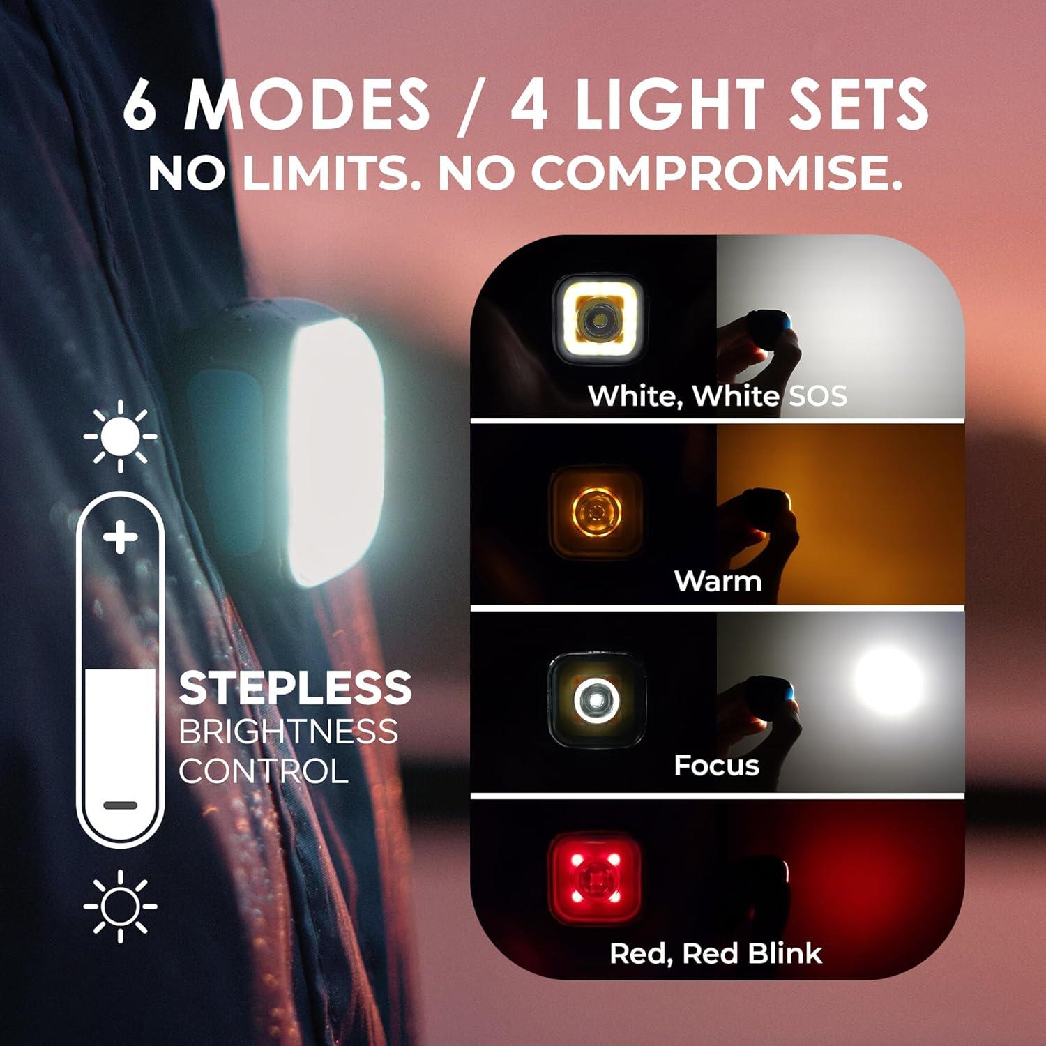 Linterna LED Meolight 500 Lúmenes Recargable USB - 2X