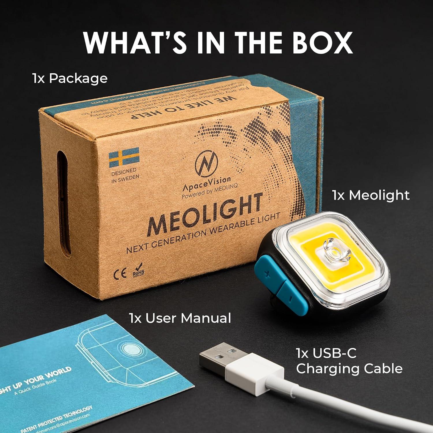 Linterna LED Meolight 500 Lúmenes Recargable USB - 2X