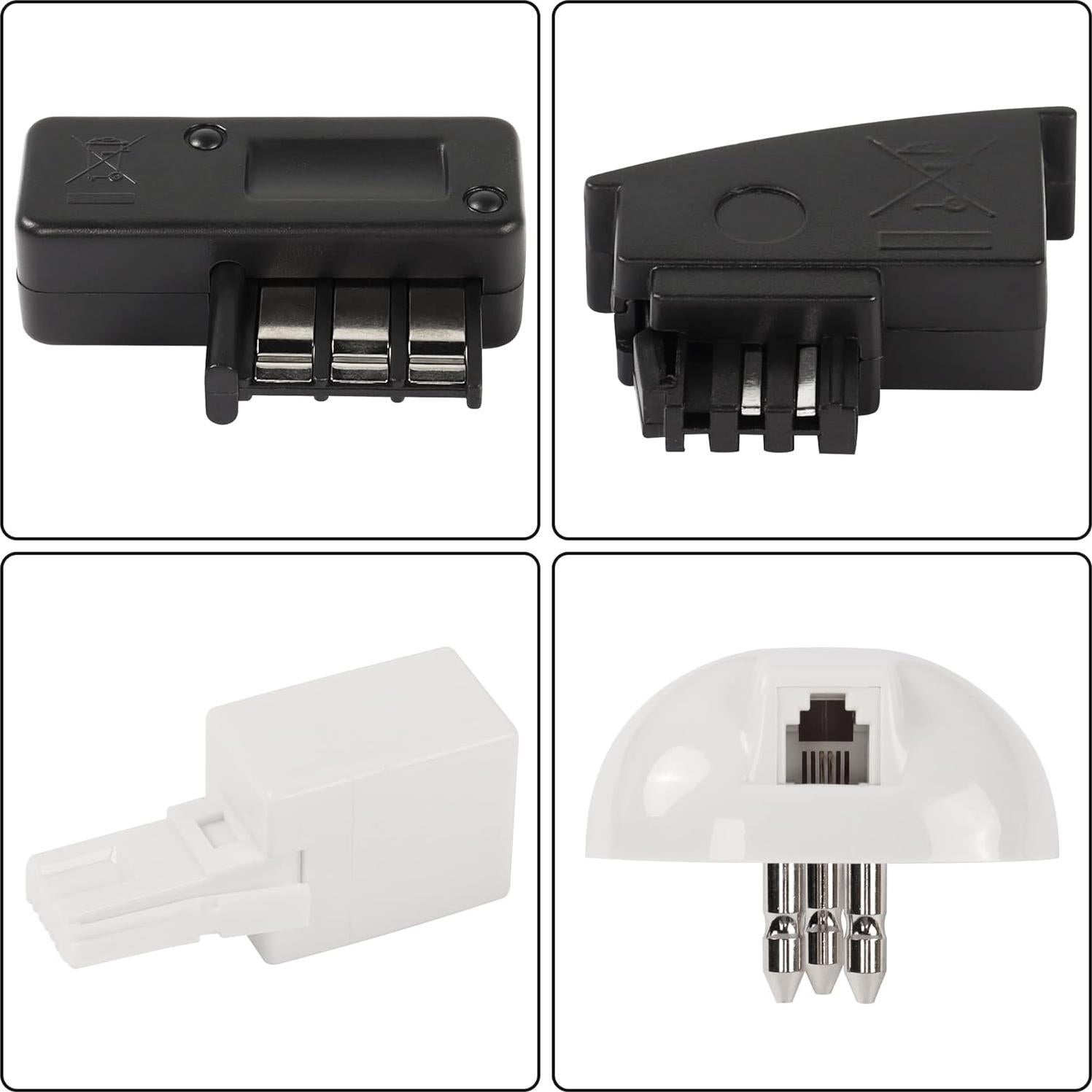 Teléfono de Mesa Retro CERRXIAN Antiguo con Tocadiscos Rojo