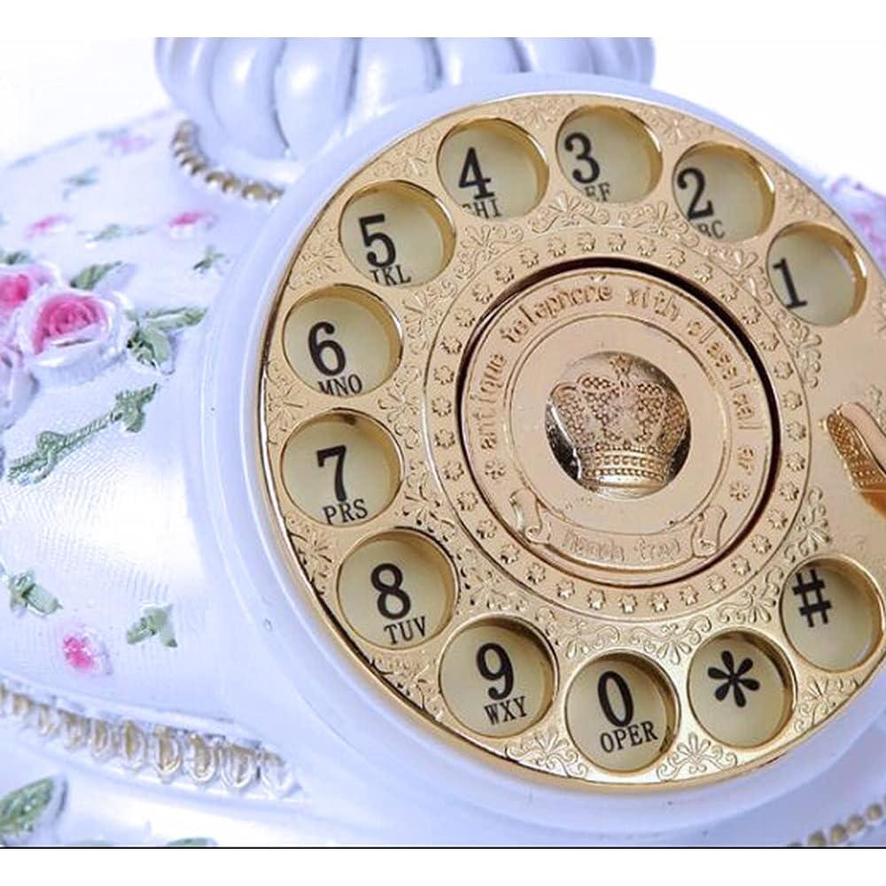 TelPal Teléfono de Disco Rotatorio Retro 1.99kg para Hogar