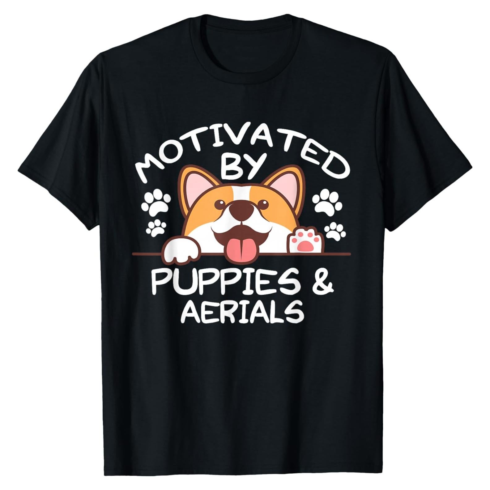 Camiseta Deportiva Motivado por Cachorros para Jugadores de Aéreos