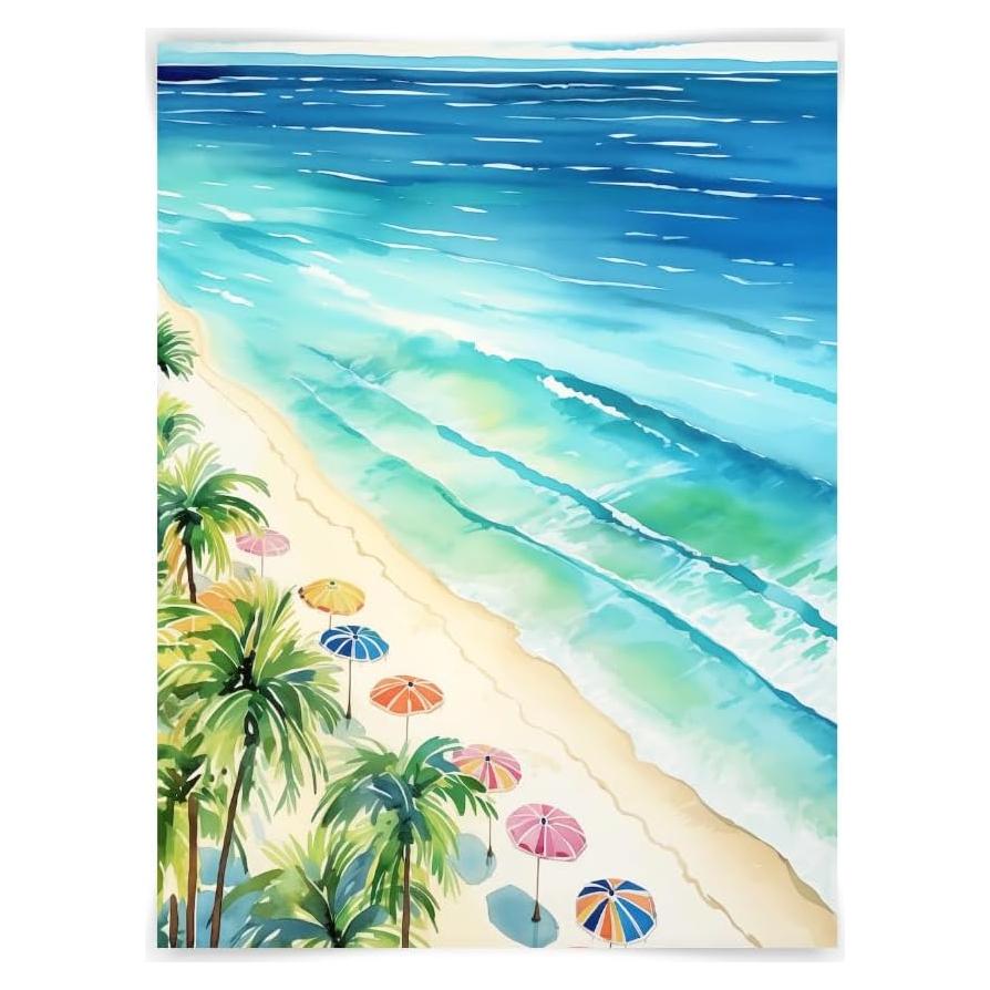 Impresión Acuarela Gios Studio Miami Beach 40x30 cm