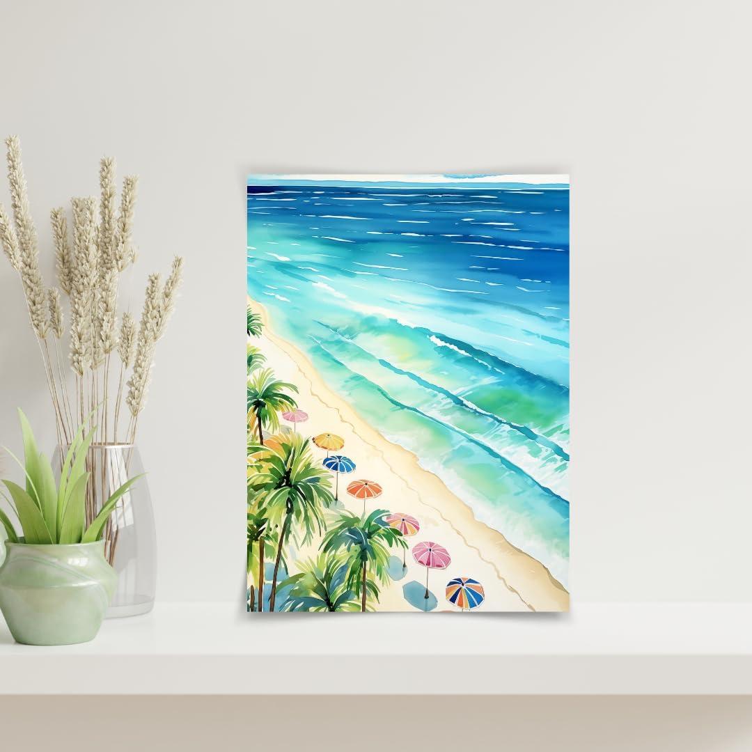 Impresión Acuarela Gios Studio Miami Beach 40x30 cm