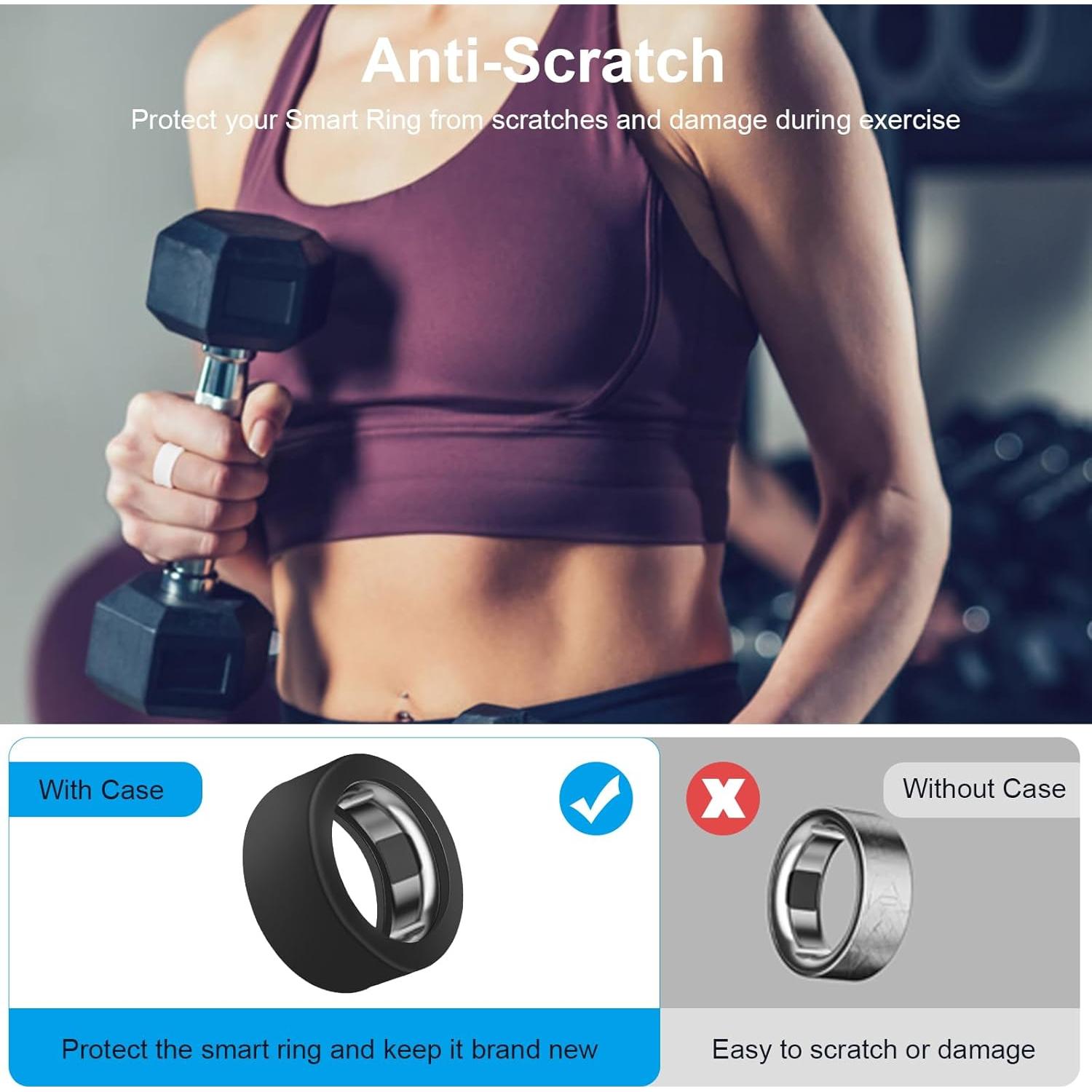 Funda de Silicona para Anillo Inteligente Oura Ring Gen 3/4 - S