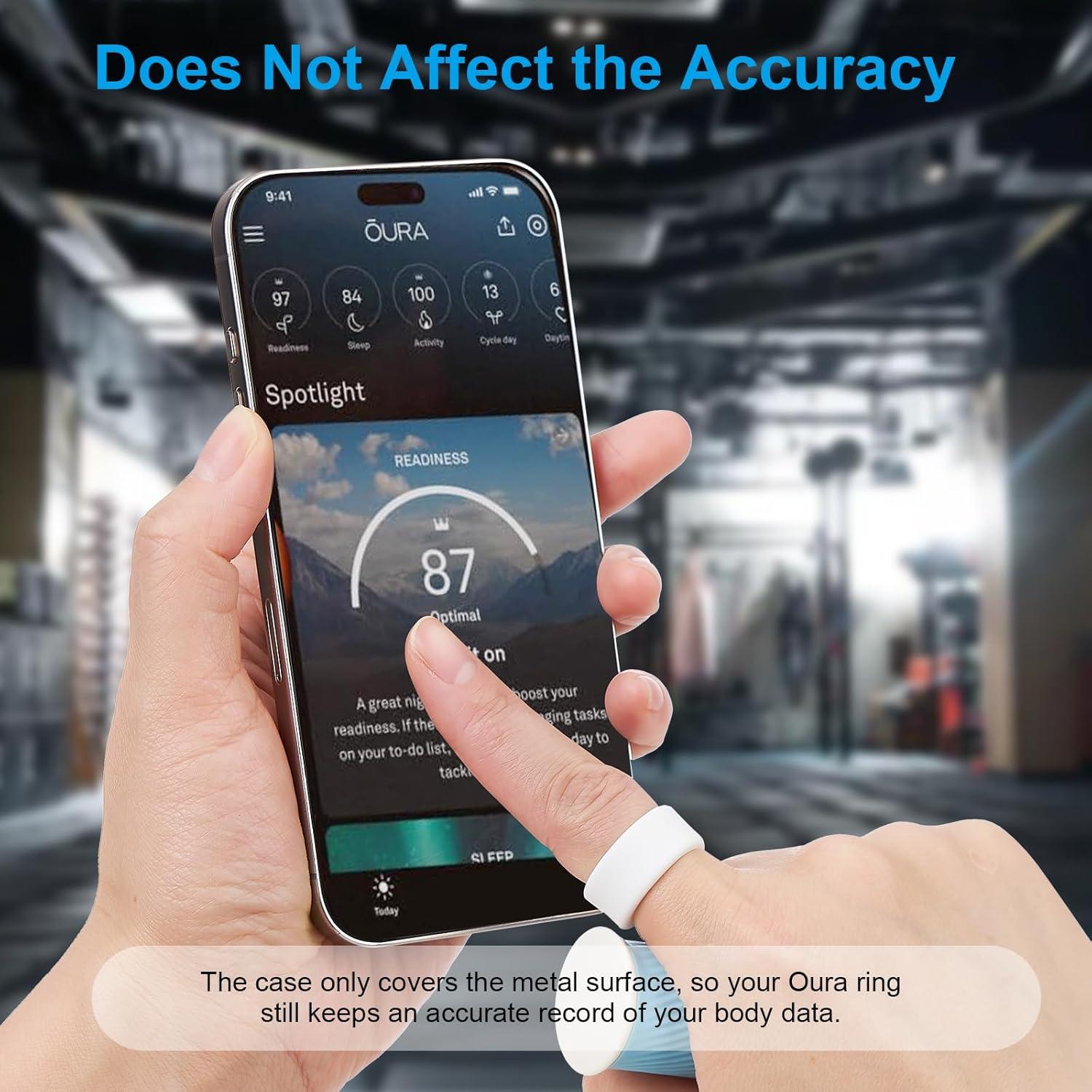 Funda de Silicona para Anillo Inteligente Oura Ring Gen 3/4 - S