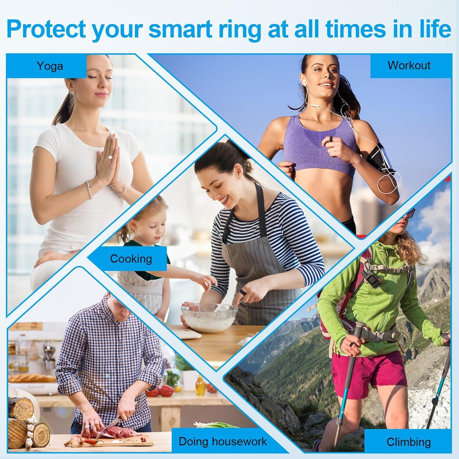 Funda de Silicona para Anillo Inteligente Oura Ring Gen 3/4 - S