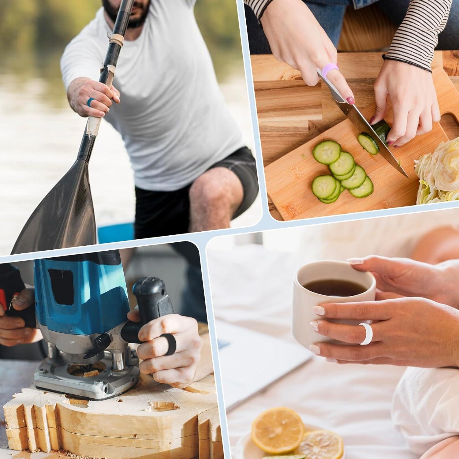 12Packs Ring-Cover for Oura-Ring-Gen-4/Gen-3 Protector - Upgraded Anti-Slip Anti-Scratch Elastic Silicone Cover for Ultrahuman Air/RingConn/Samsung Ring Multicolor for Men Women