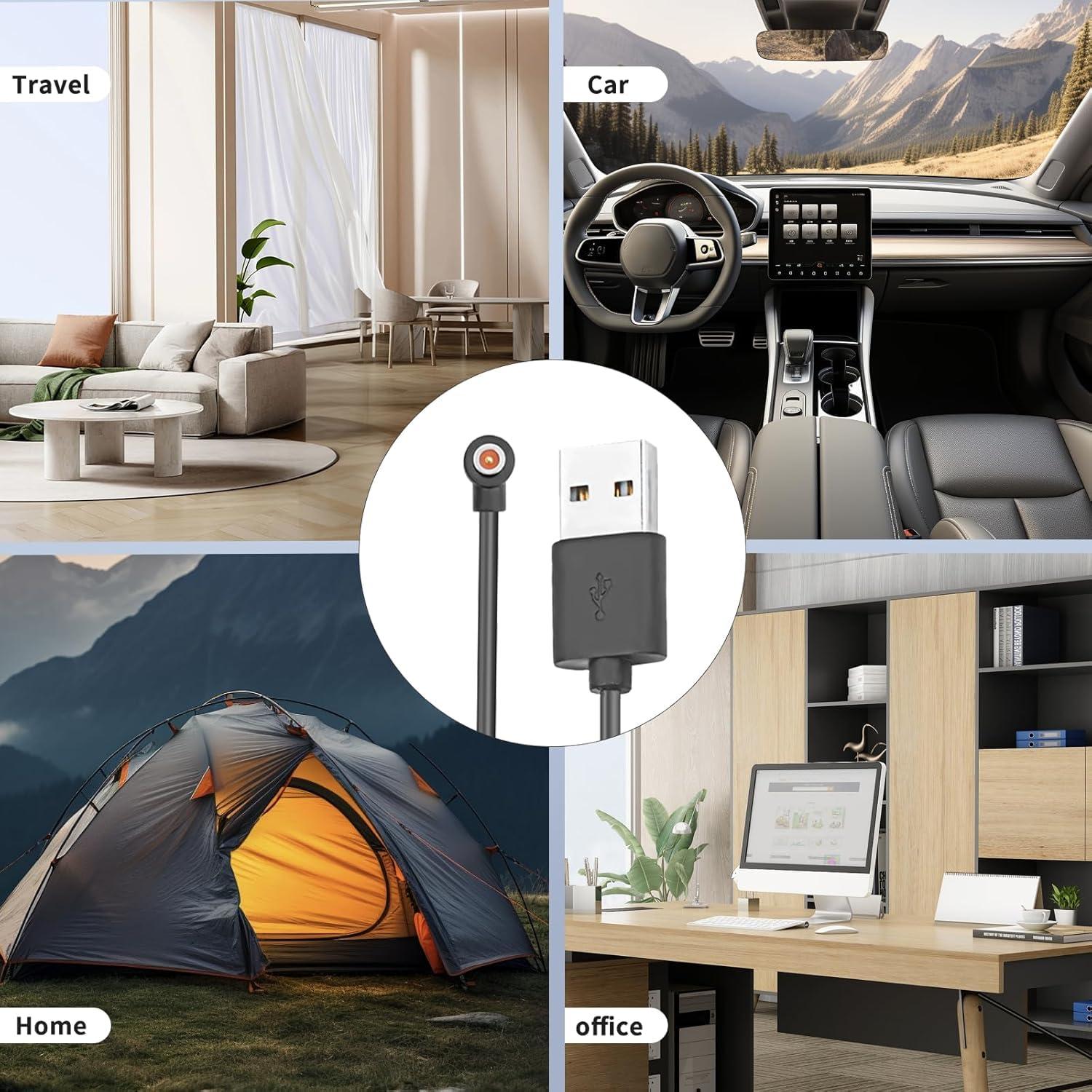 Cable de Carga Magnético Belcompany para Anillo Inteligente 1m