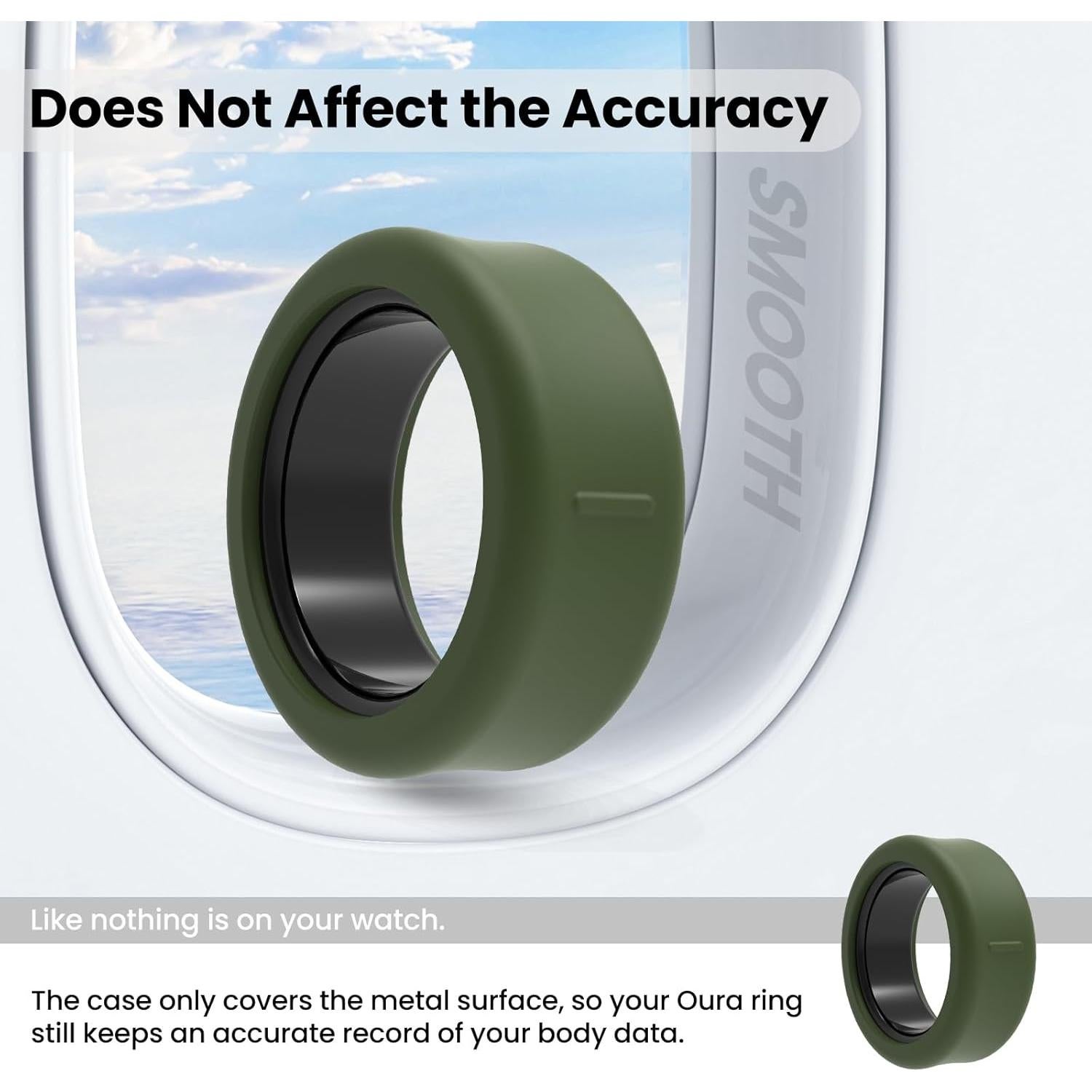 Funda de Silicona 8Pack para Anillo Inteligente RingConn Gen 2