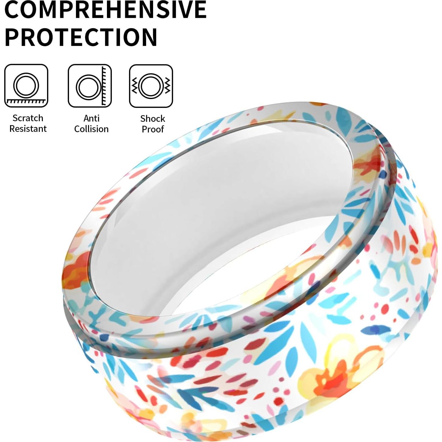 Cubierta protectora de silicona TurnWin para Oura Ring Gen 3/4