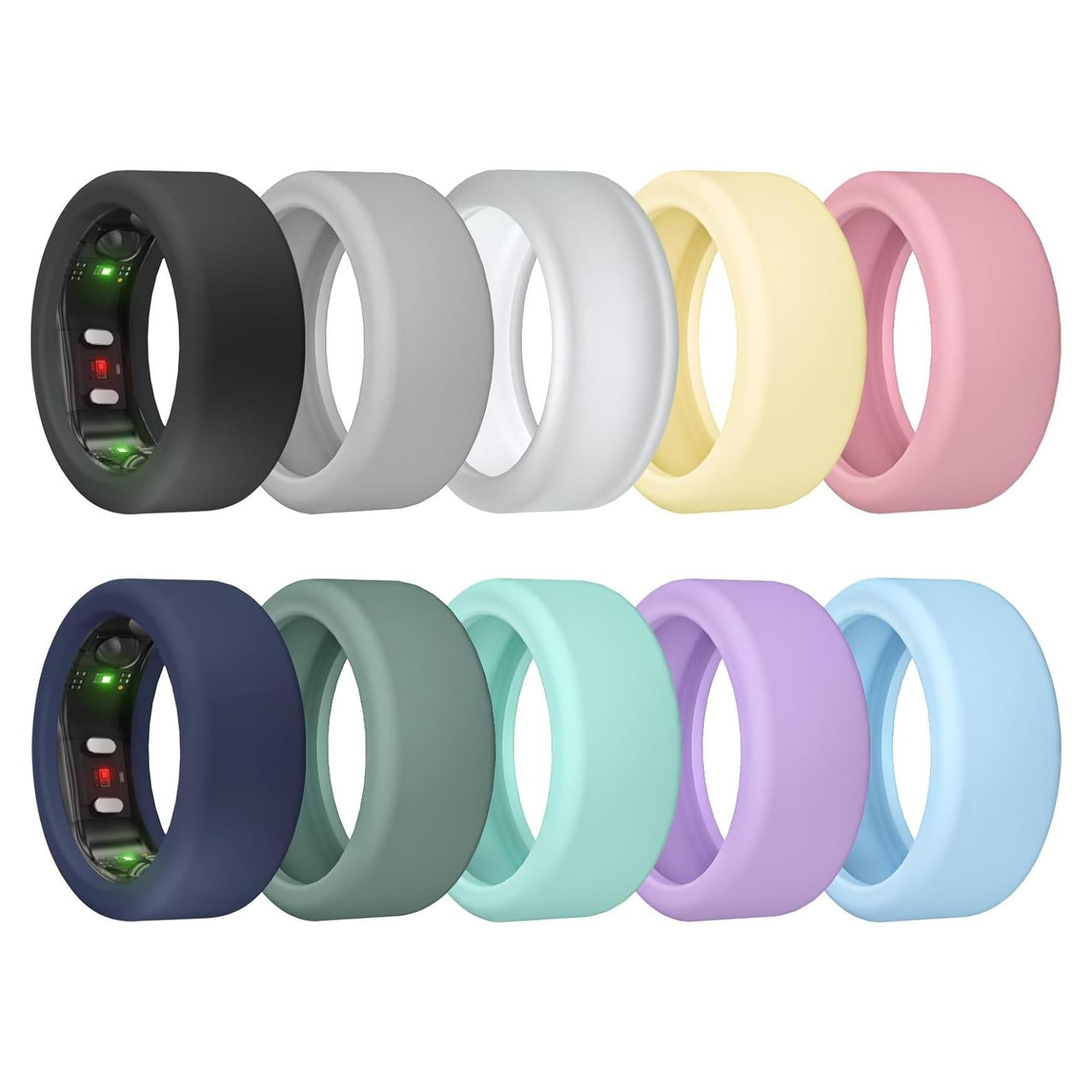 Cubiertas de Silicona para Anillo RingConn Gen 2 - 10 Colores