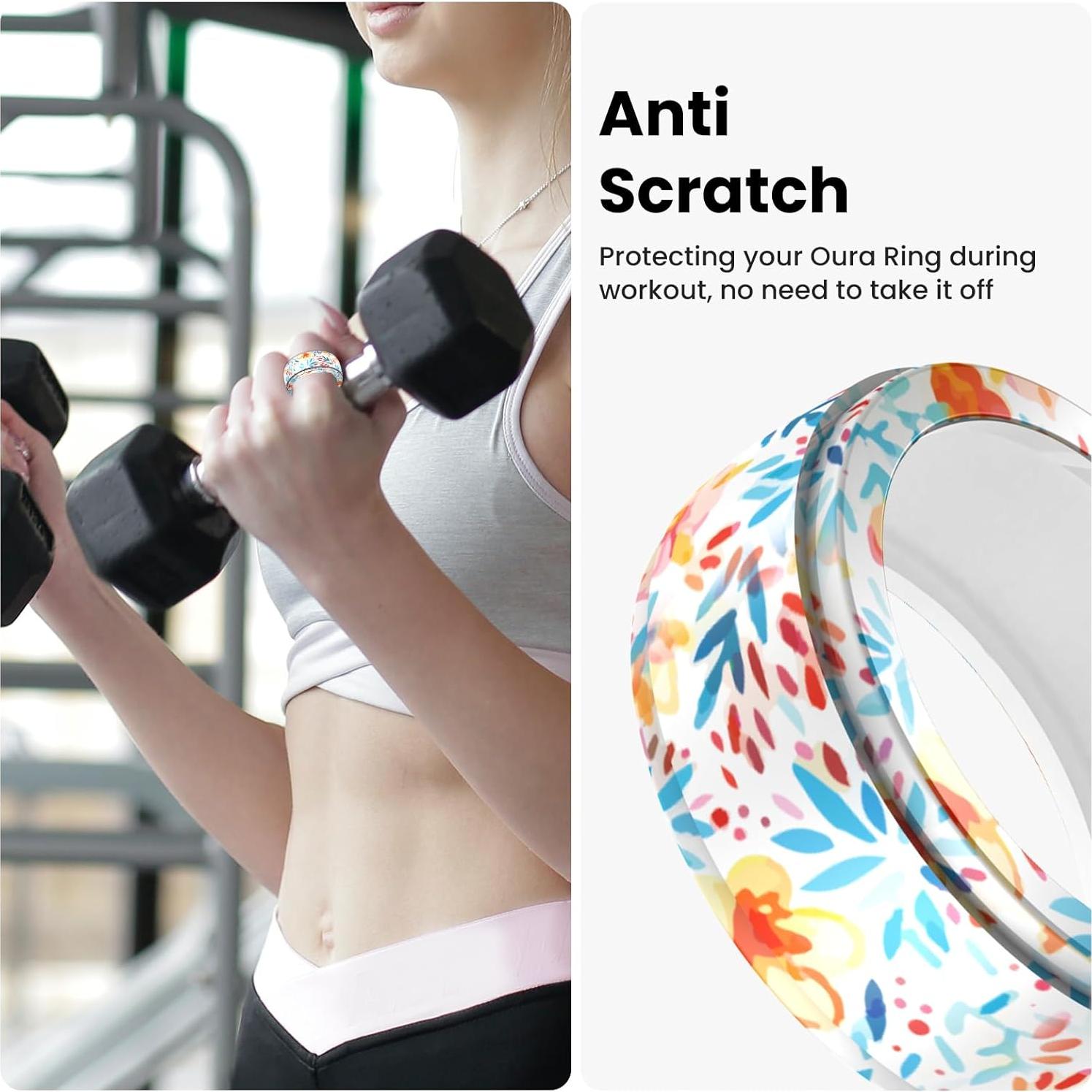 Funda de Silicona Antirayaduras E ECSEM para Galaxy Ring M