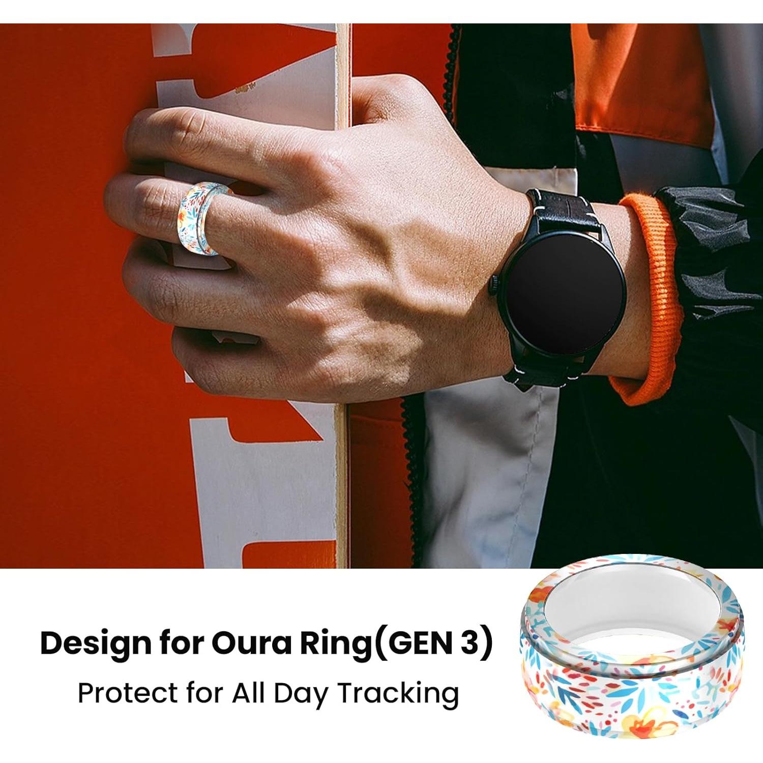 Funda de Silicona Antirayaduras E ECSEM para Galaxy Ring M