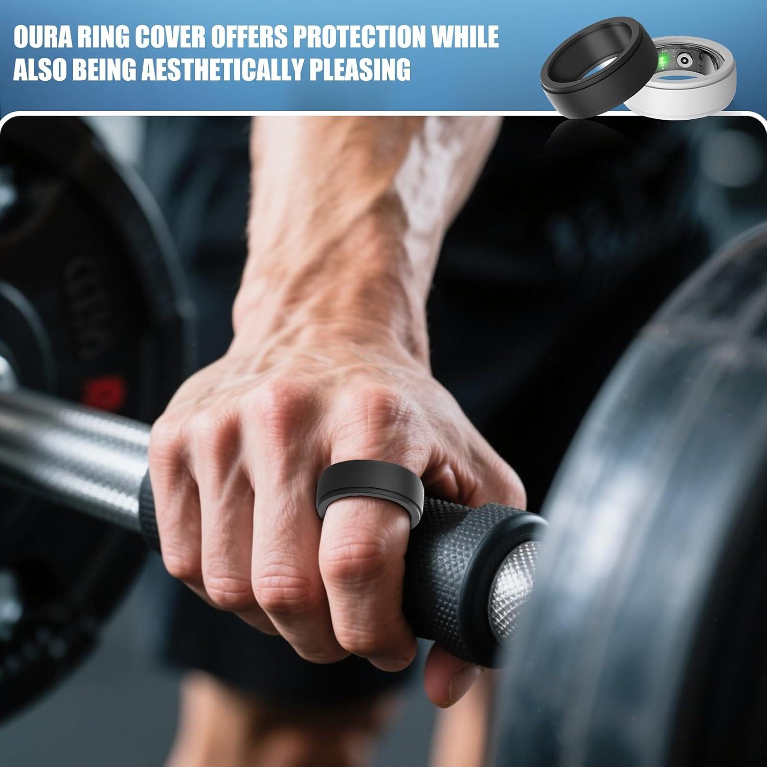 Cubierta de Silicona para Oura Ring Gen 3/4 - 2 Pcs