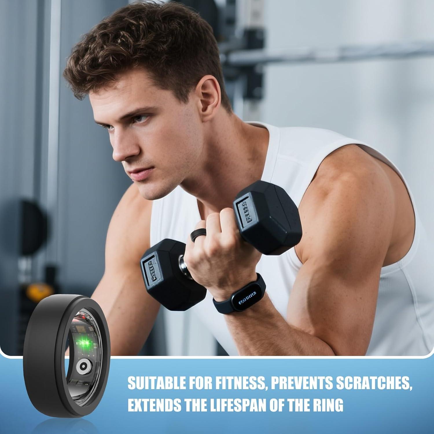 Cubierta de Silicona para Oura Ring Gen 3/4 - 2 Pcs