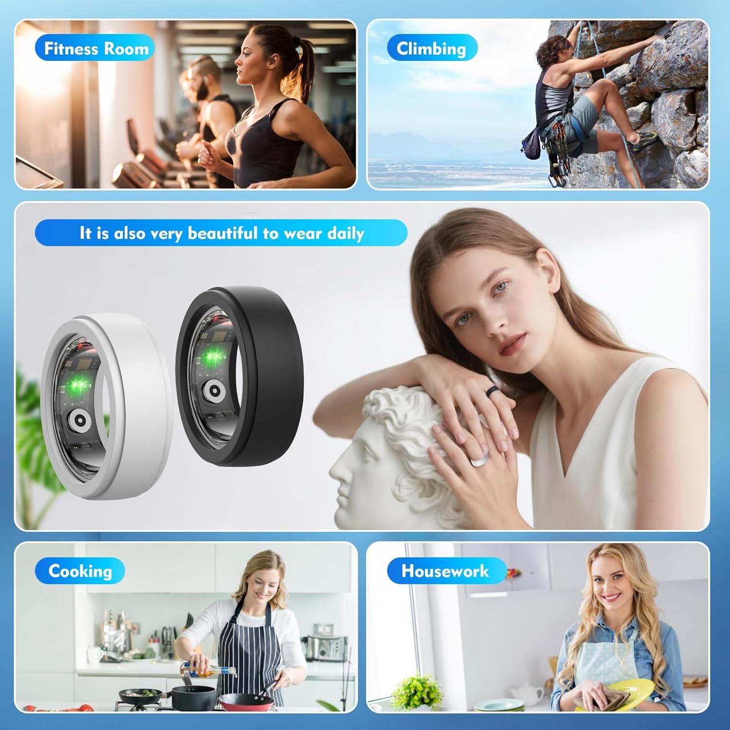 Cubierta de Silicona para Oura Ring Gen 3/4 - 2 Pcs