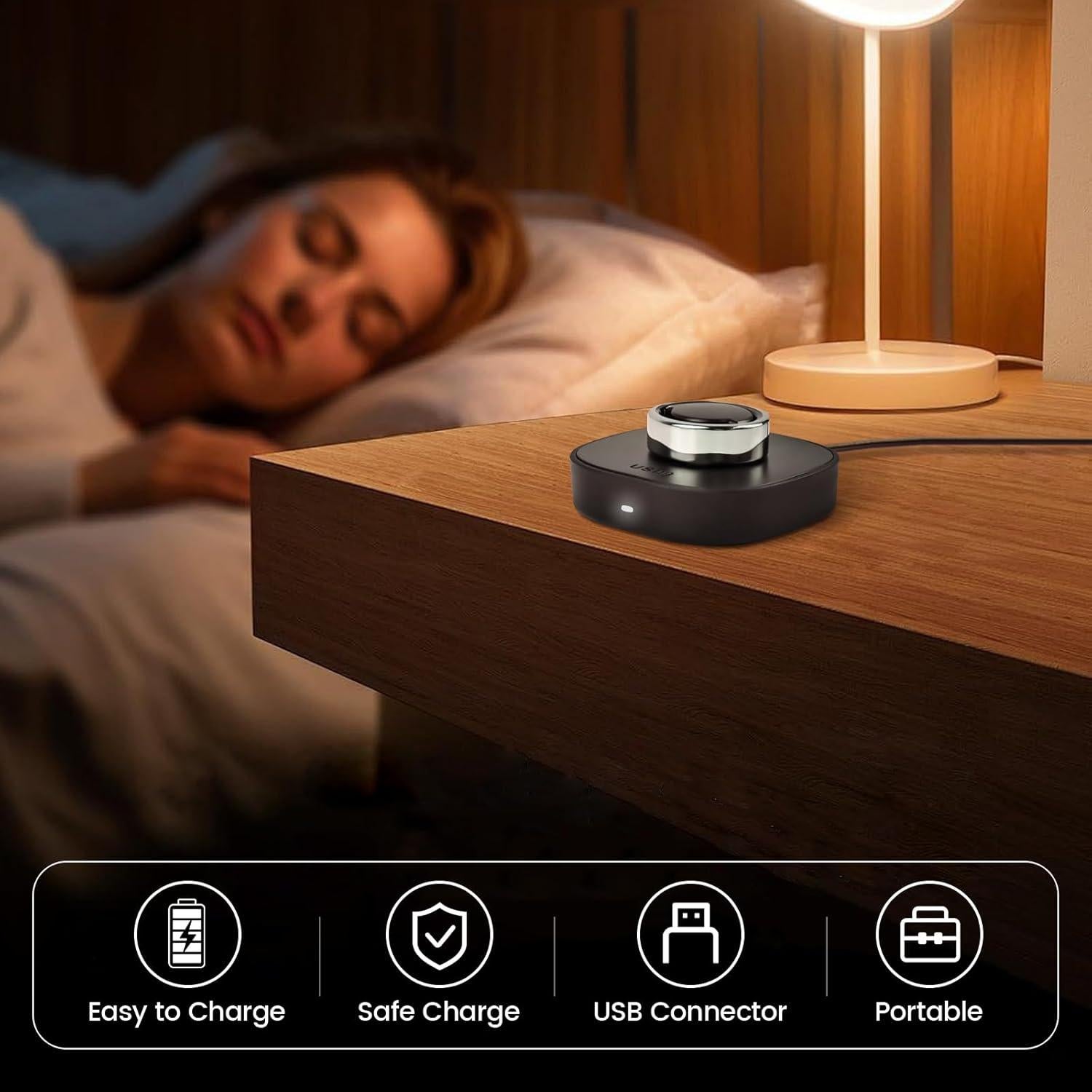 Cargador Rápido USB-C Oura Ring Gen 3 Tamaño 8 - Sylacor