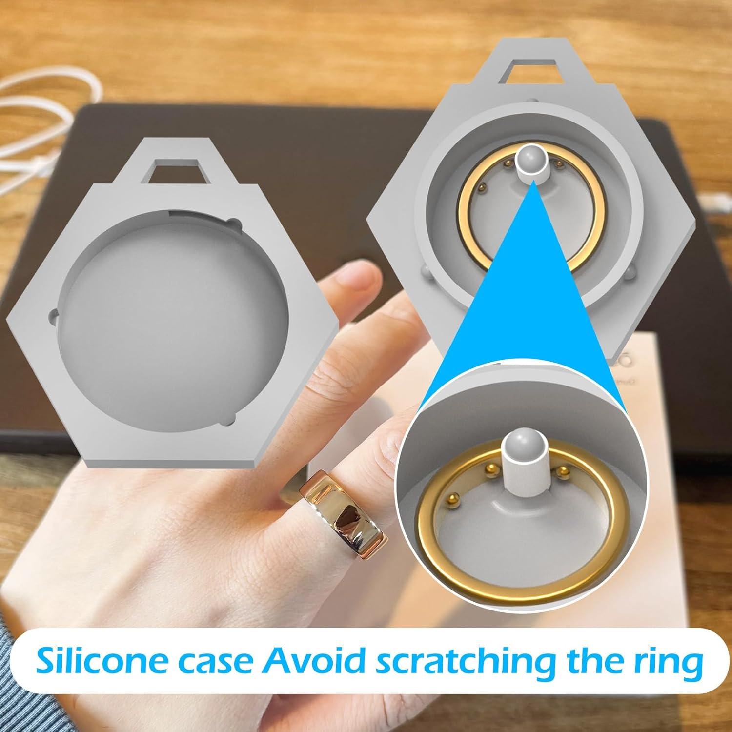 Estuche de Almacenamiento para Anillo Oura Gen 3 y 4 - Portátil