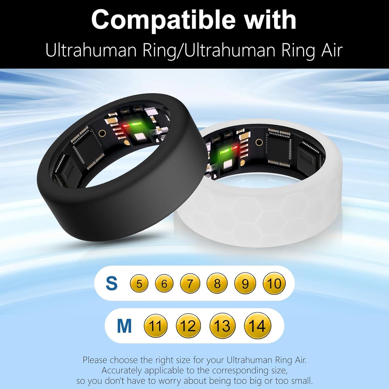 Cubierta de Silicona Antirayaduras Polyjoy para Ultrahuman Ring Air