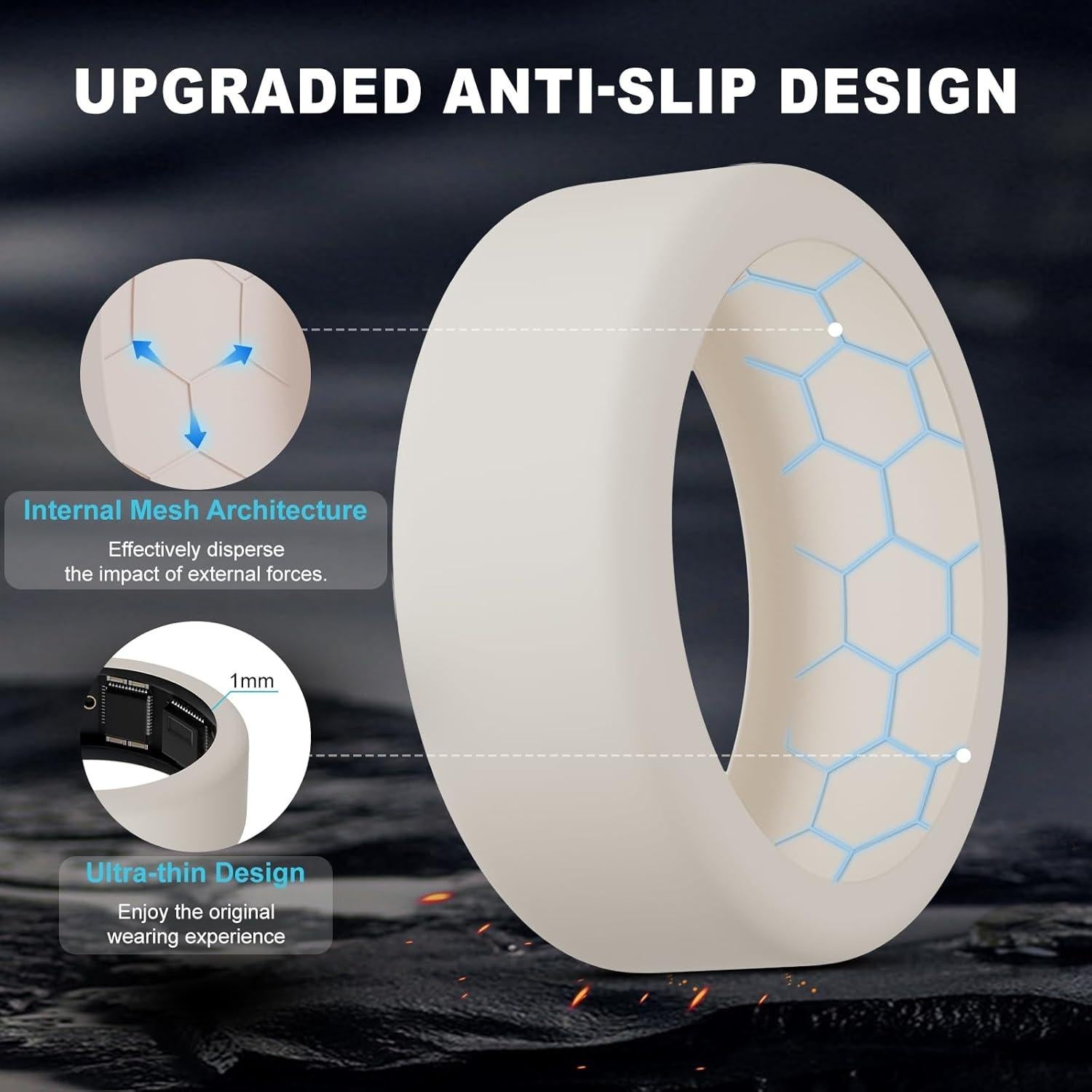 Cubierta de Silicona Antirayaduras Polyjoy para Ultrahuman Ring Air
