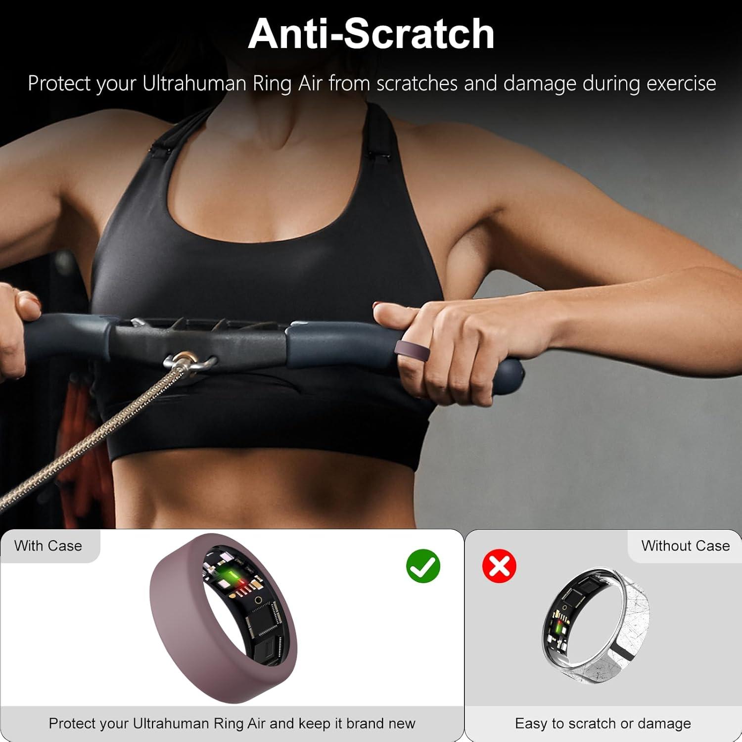 Cubierta de Silicona Antirayaduras Polyjoy para Ultrahuman Ring Air