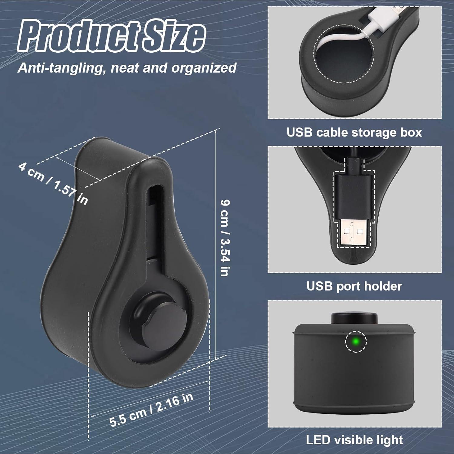 Funda de Cargador de Silicona Lasuroa para Anillo Oura Gen3