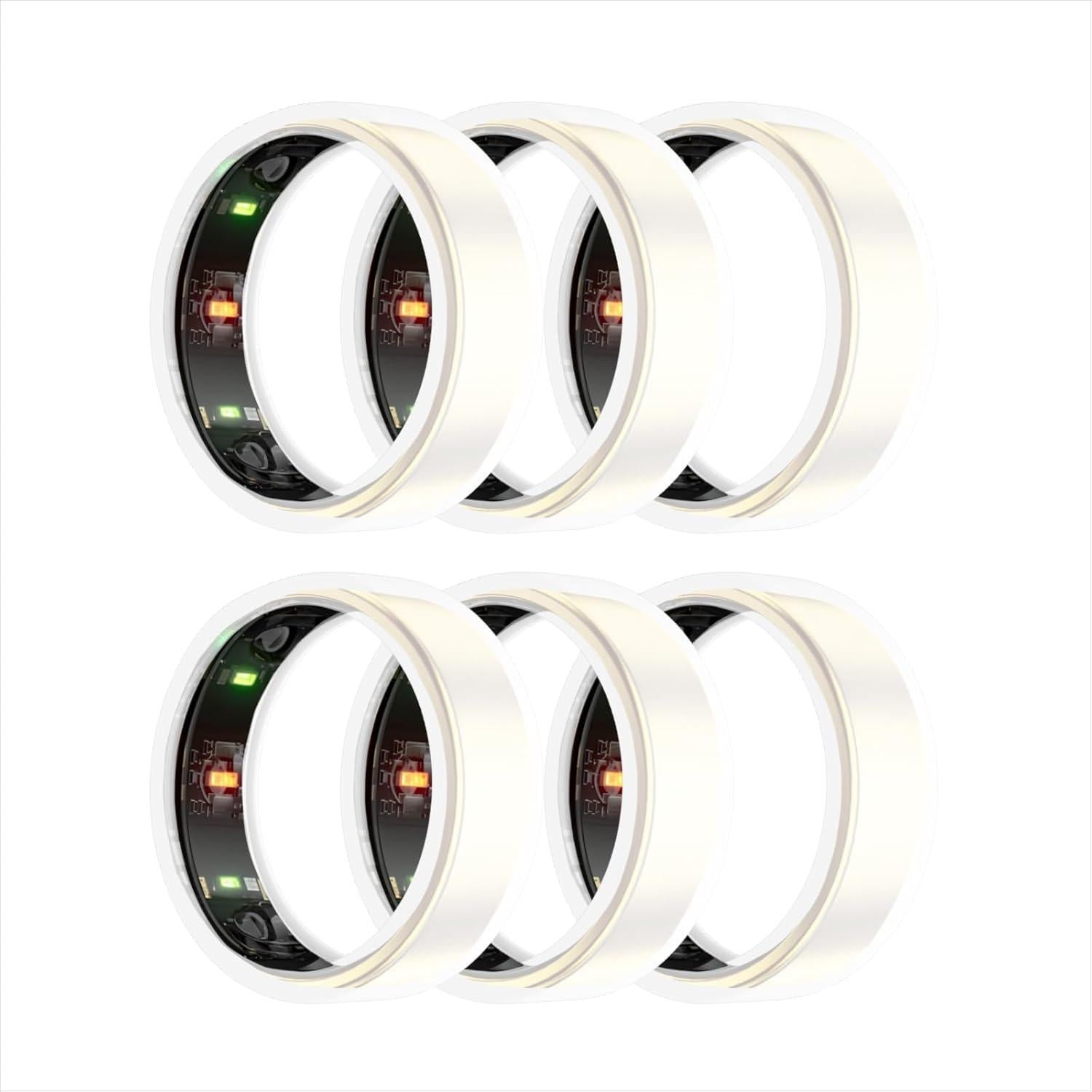 Cubierta de Silicona Weyrinice para Anillo Oura Gen 3/4 - Antirayaduras - Tamaño S