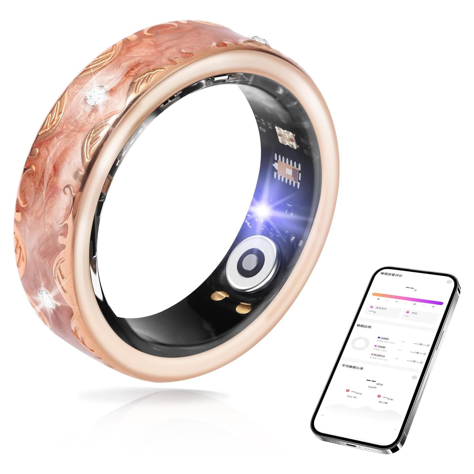 Anillo Inteligente JIANVNUI - Monitoreo de Salud y Fitness